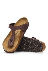 BIRKENSTOCK GIZEH HABANA OILED LEATHER SANDAL