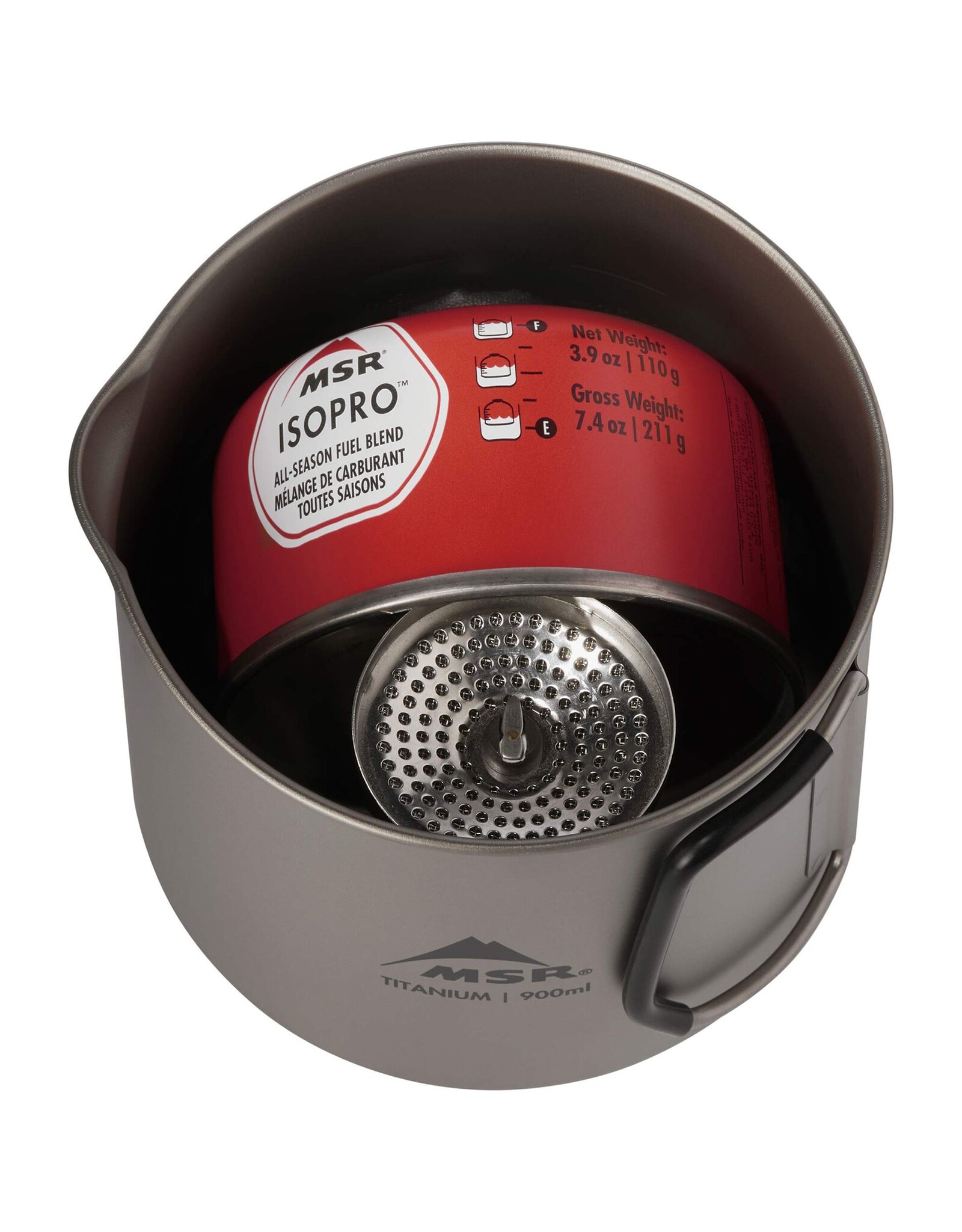 MSR TITAN KETTLE 900 ML