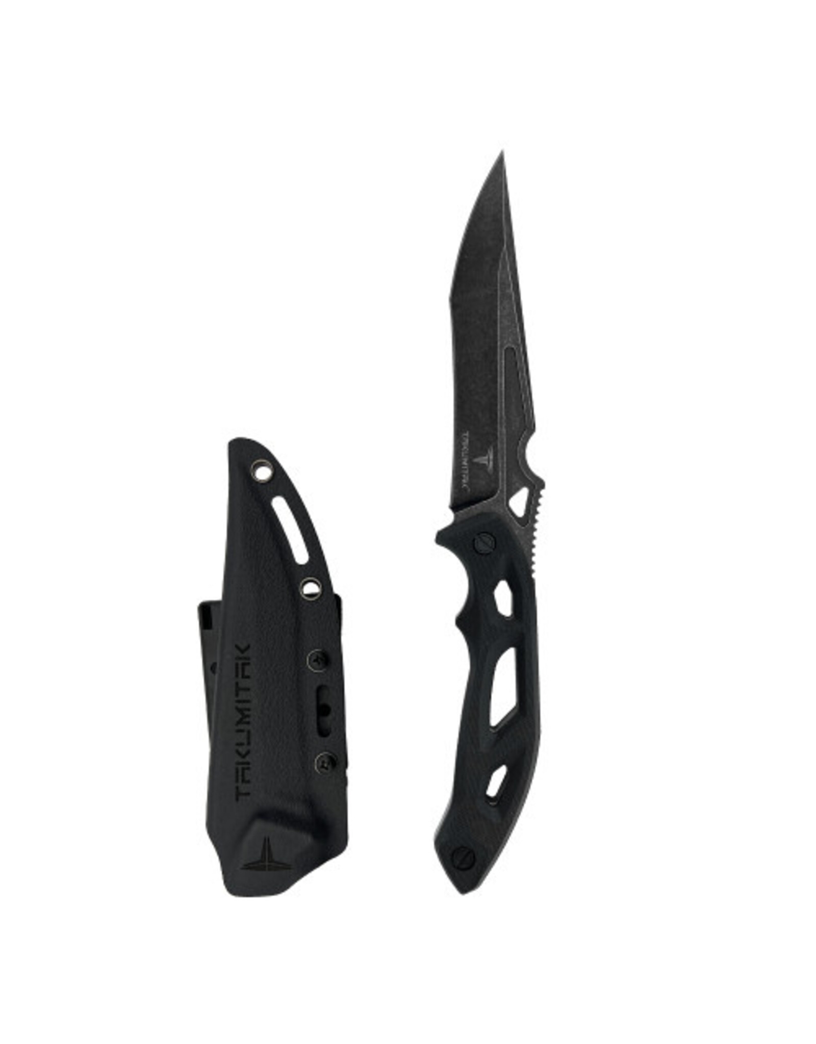 TAKUMITAK UNHINGED 10" POLISHED DROP POINT RECURVE - KYDEX SH - HOT