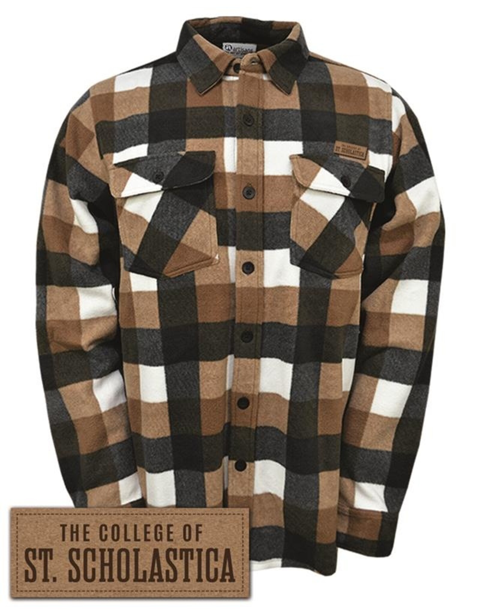 ARTISAN ASPEN BUTTON UP PLAID FLEECE