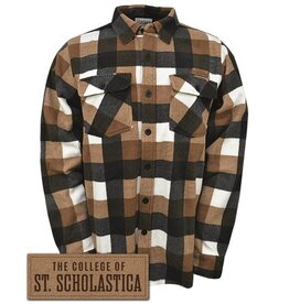 ARTISAN ASPEN BUTTON UP PLAID FLEECE