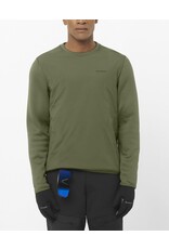 SALOMON MEN OUTLINE HYB WARM PULLOVER TOP