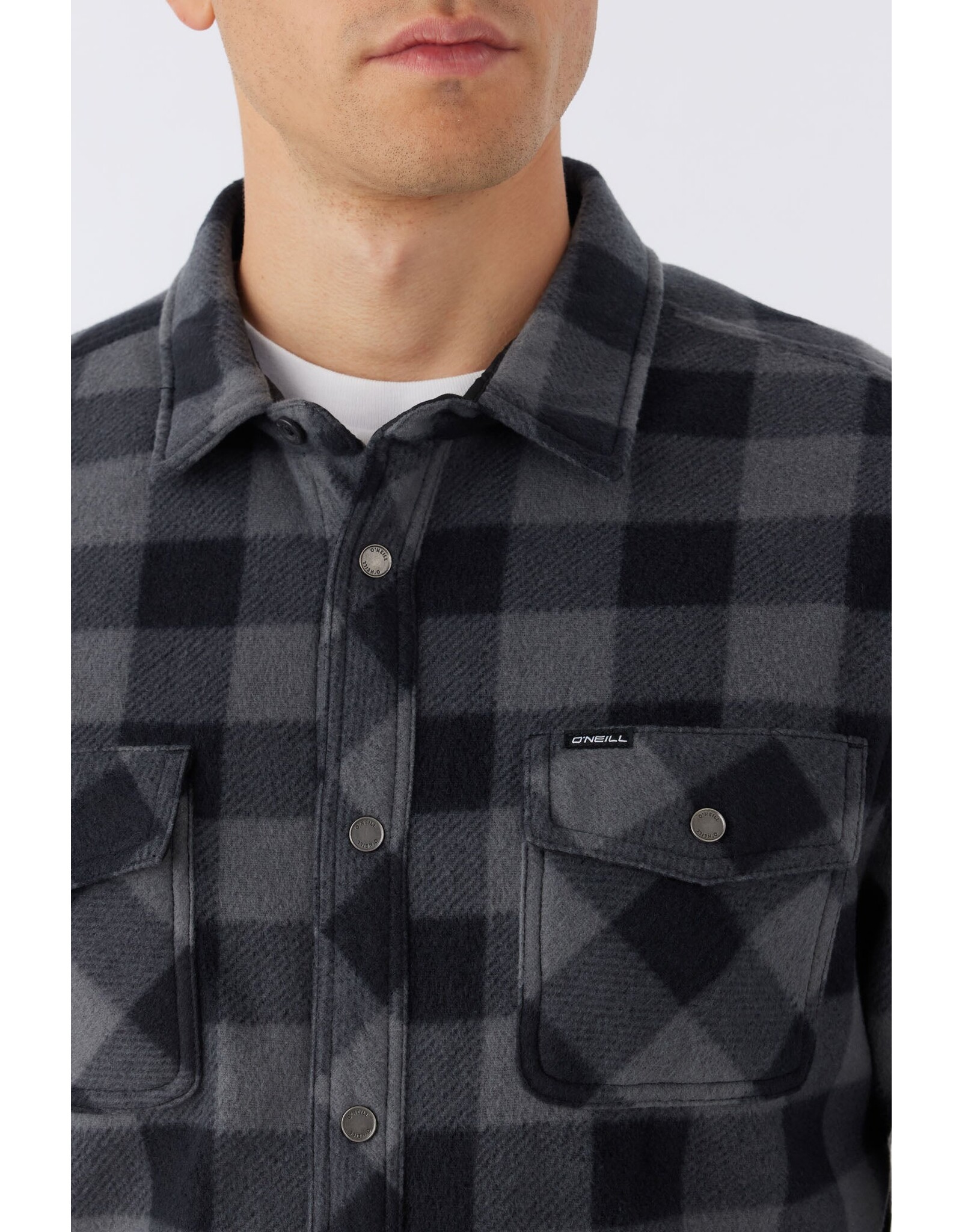 ONEILL MEN GLACIER PLAID SUPERFLEECE 2024