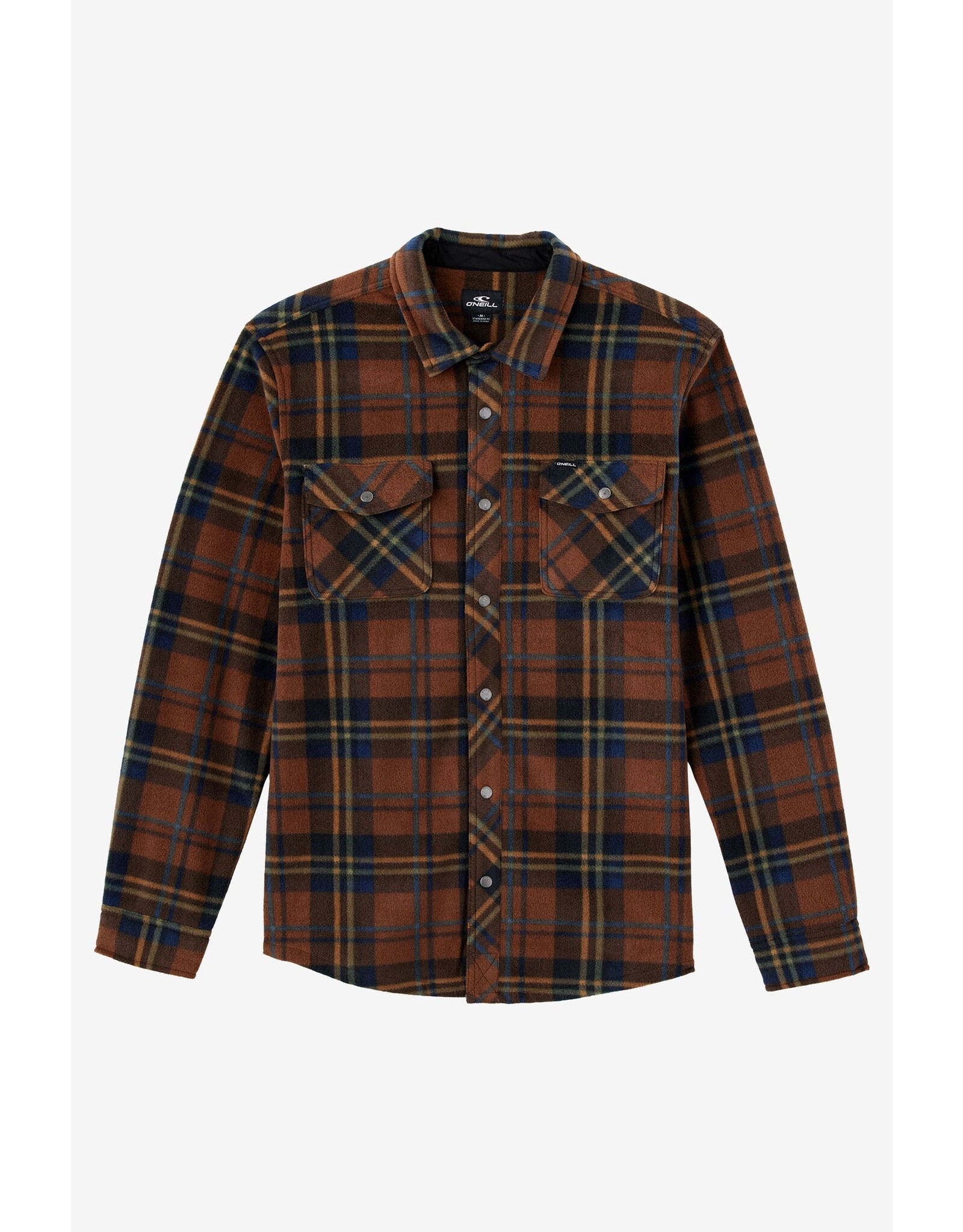 ONEILL MEN GLACIER PLAID SUPERFLEECE 2024