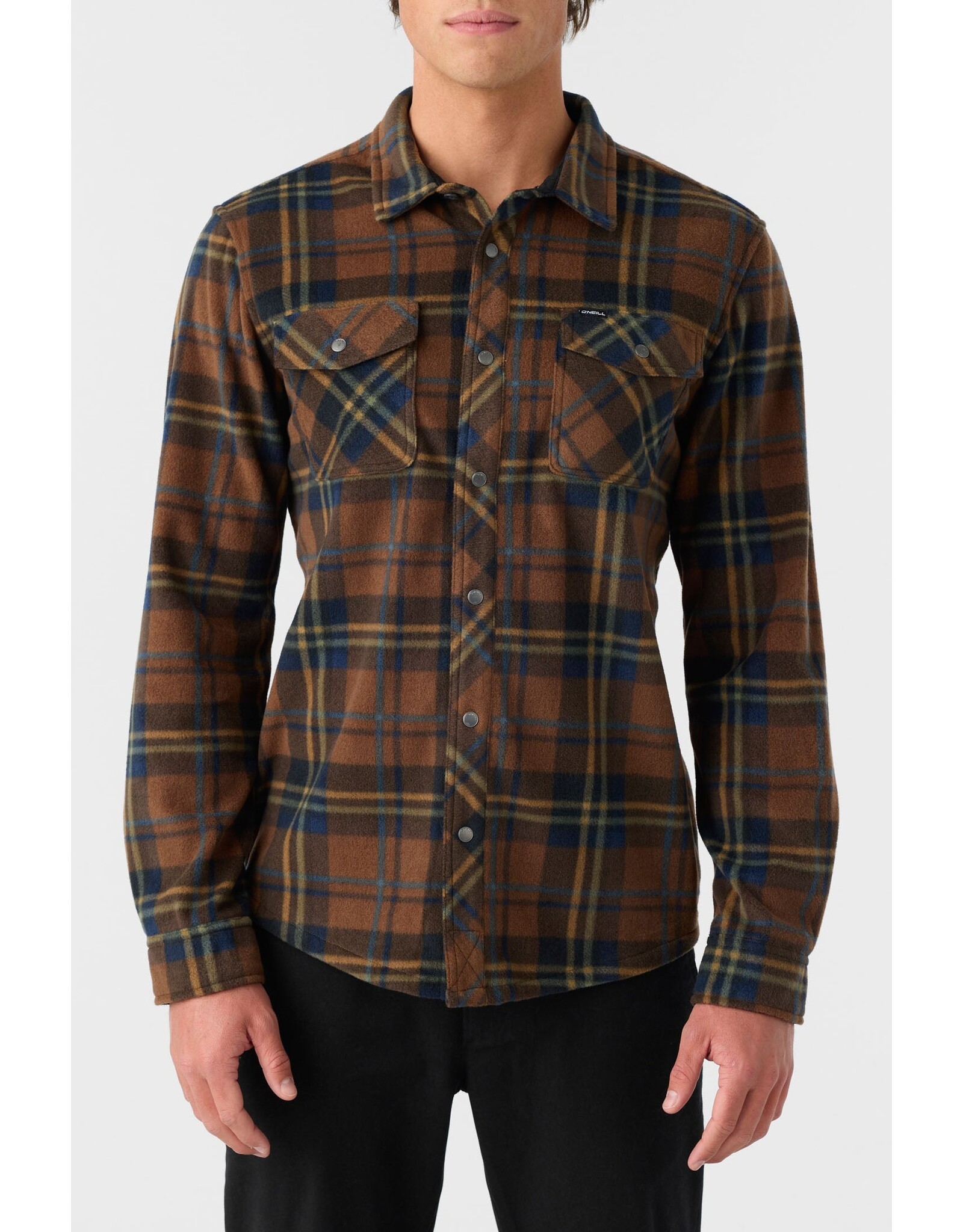 ONEILL MEN GLACIER PLAID SUPERFLEECE 2024