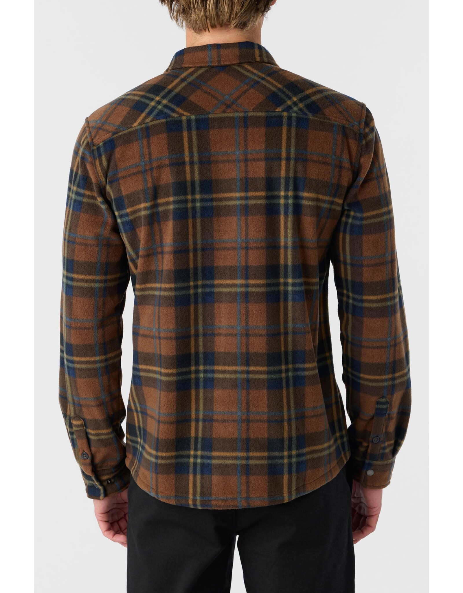 ONEILL MEN GLACIER PLAID SUPERFLEECE 2024