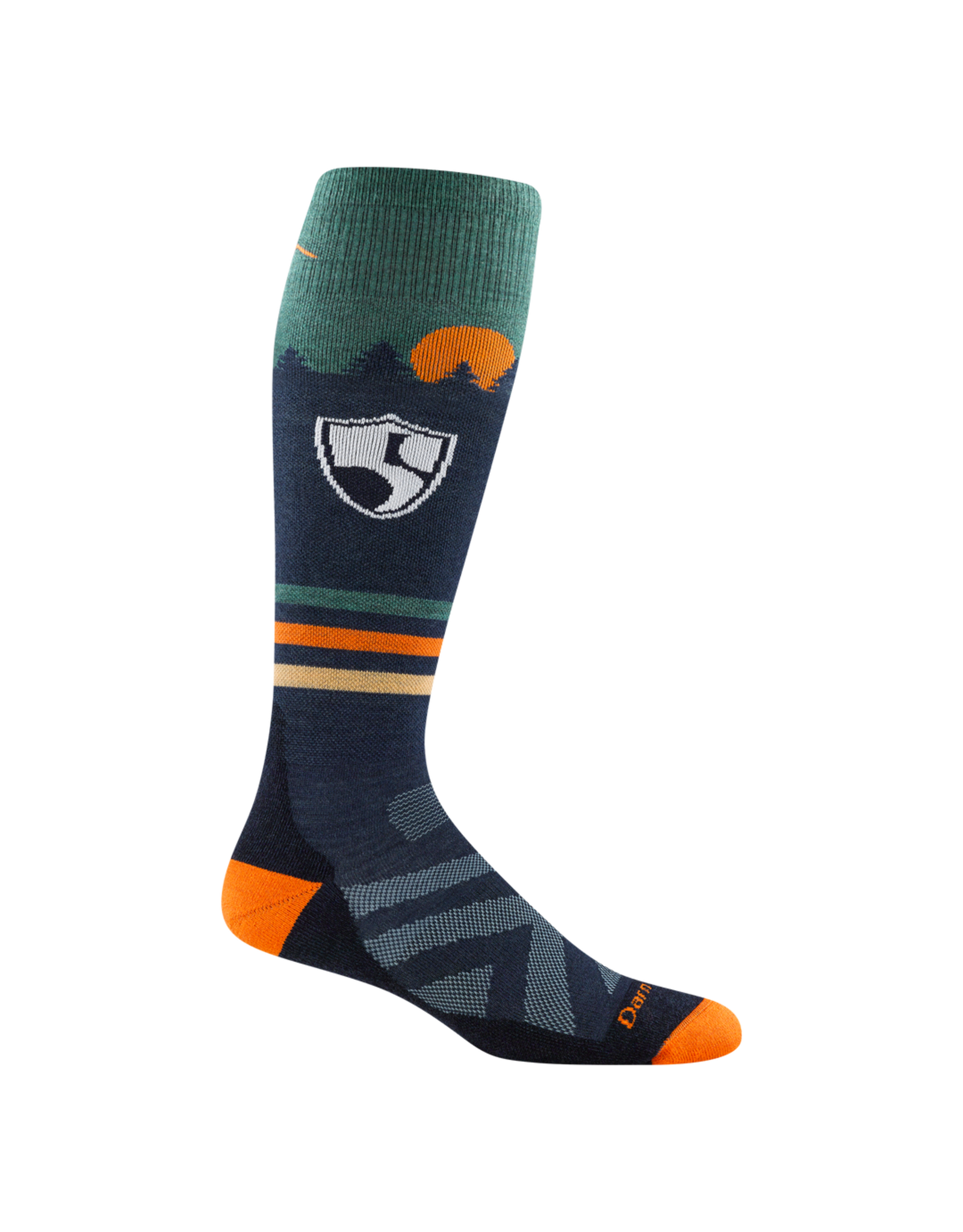 DARN TOUGH MEN HIGH FIVES OTC MID CUSH SOCK