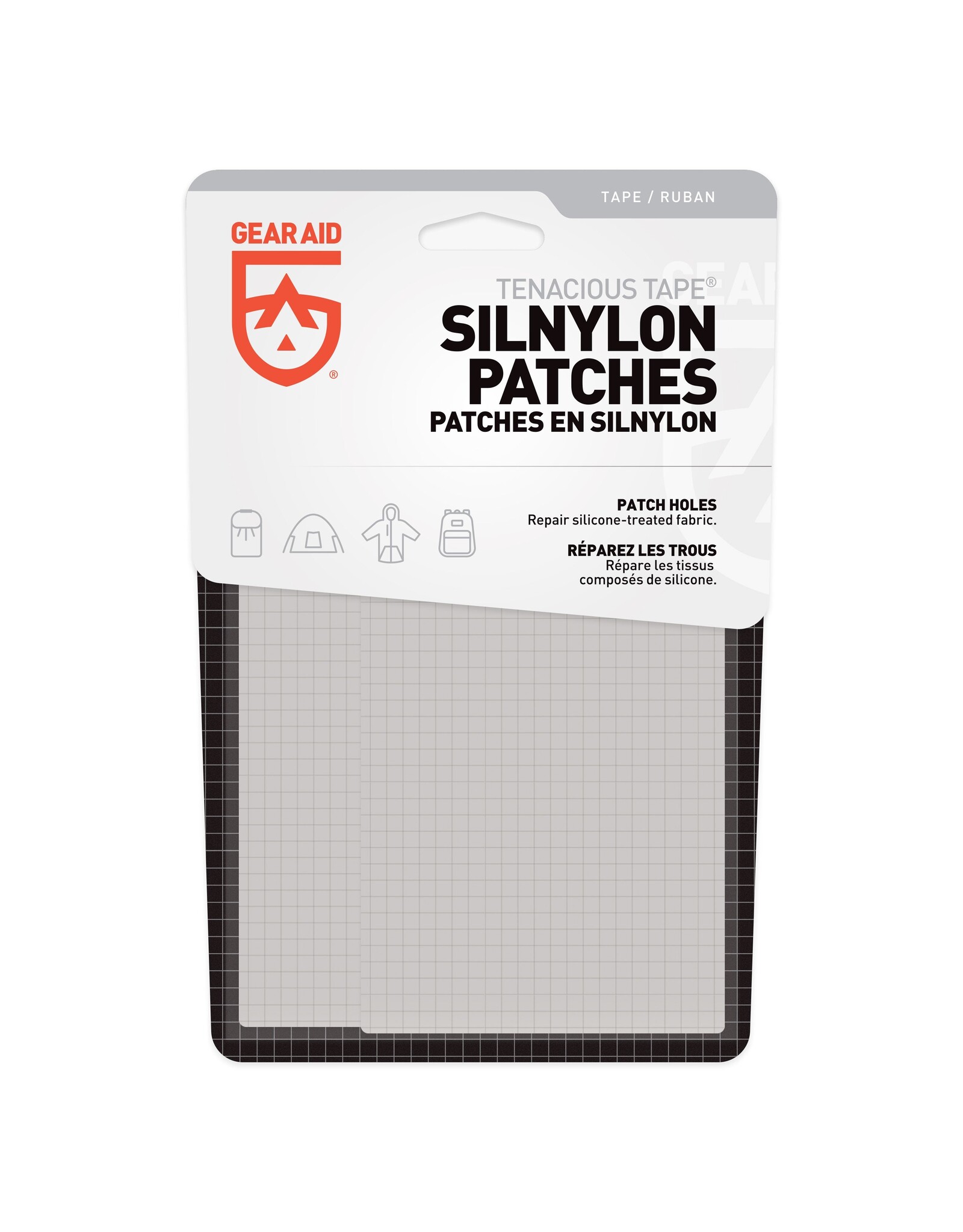 GEAR AID TENACIOUS TAPE SILNYLON PATCHES