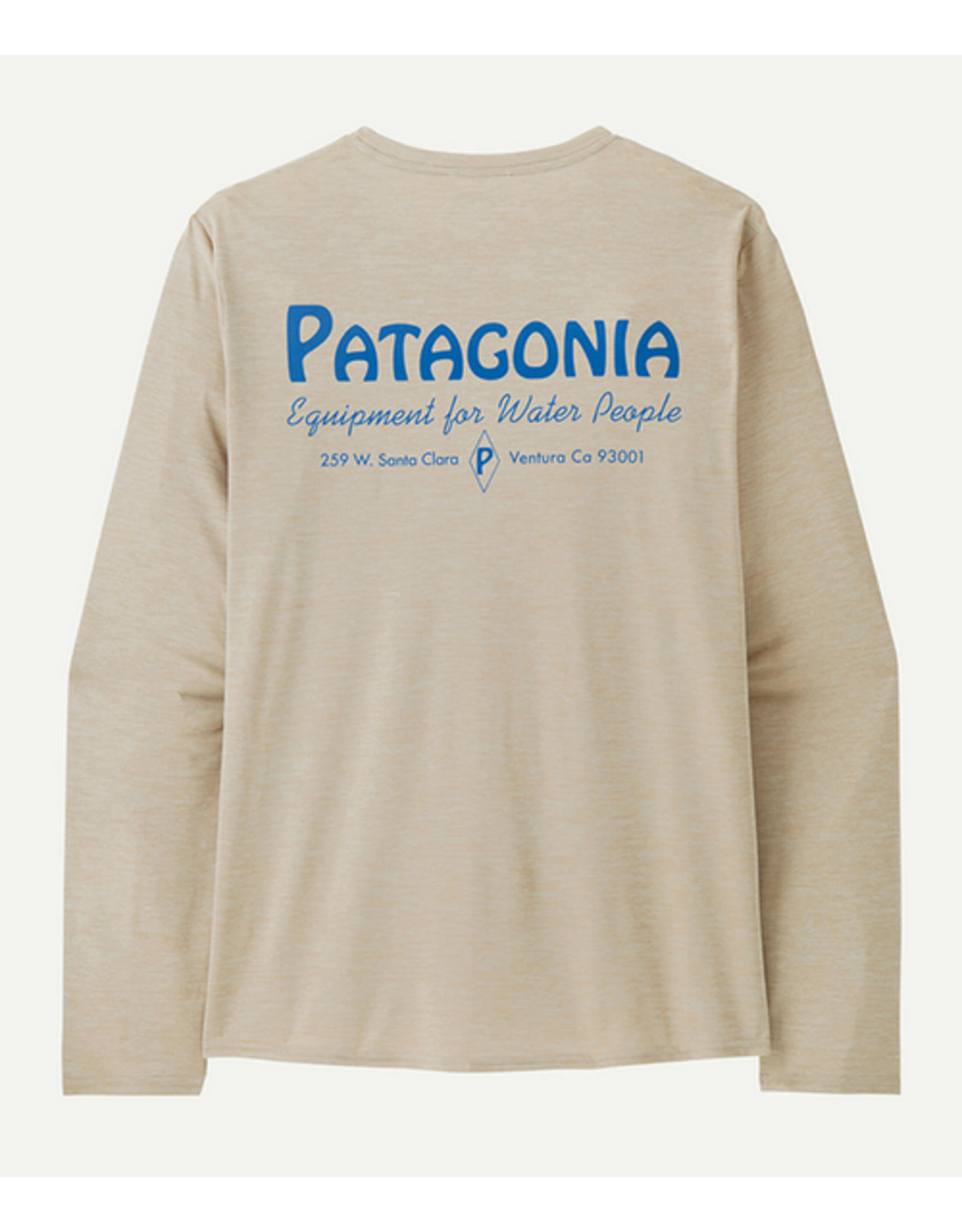 PATAGONIA MEN L/S CAP COOL DAILY GRAPHIC SHIRT - WATERS
