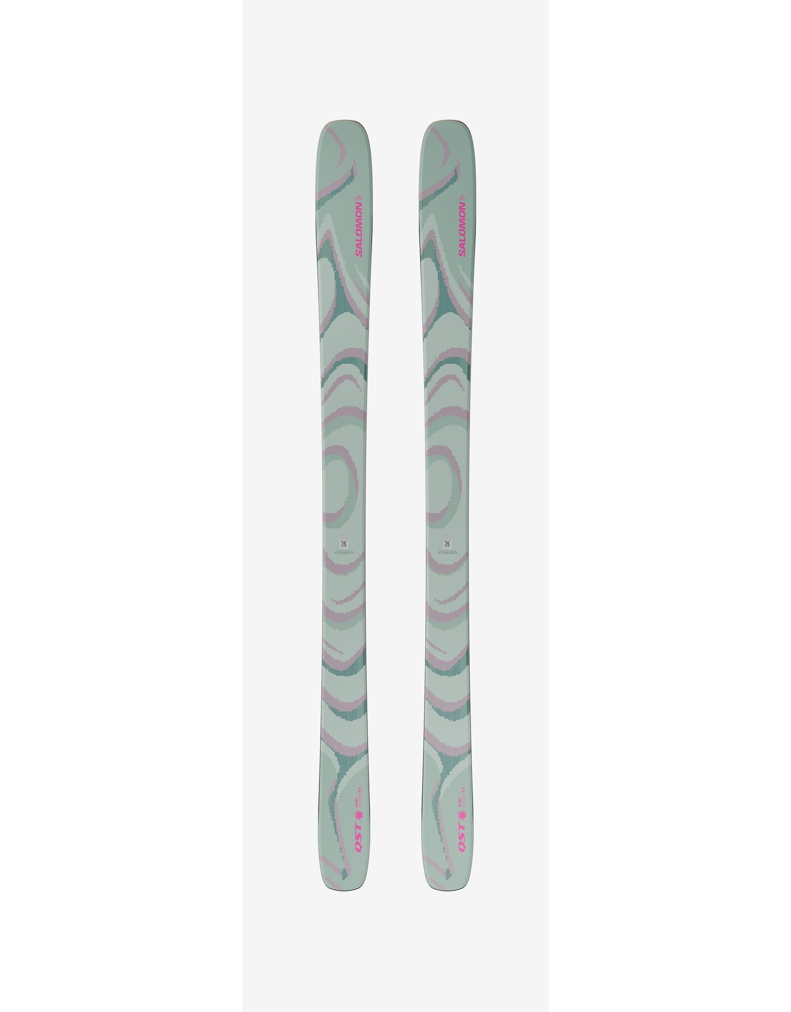 SALOMON QST 100 ICEBERG GREEN SKI