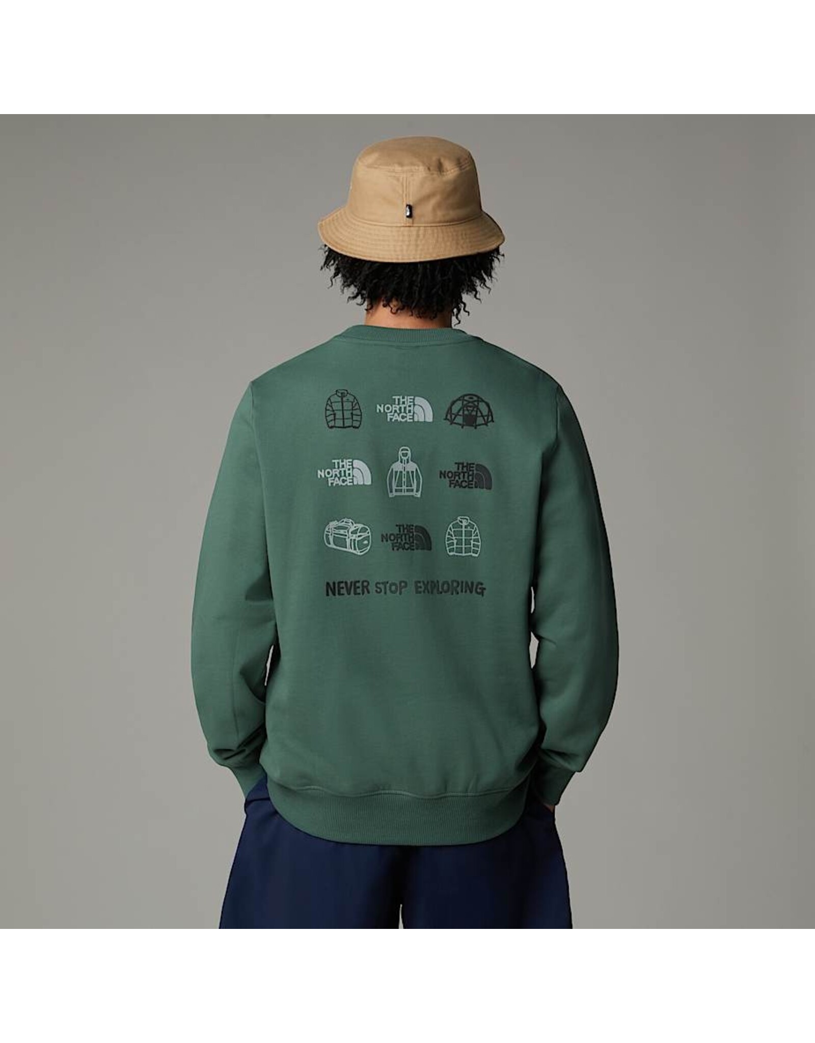 THE NORTH FACE MEN'S OUTDOOR GRAPHIC CREW