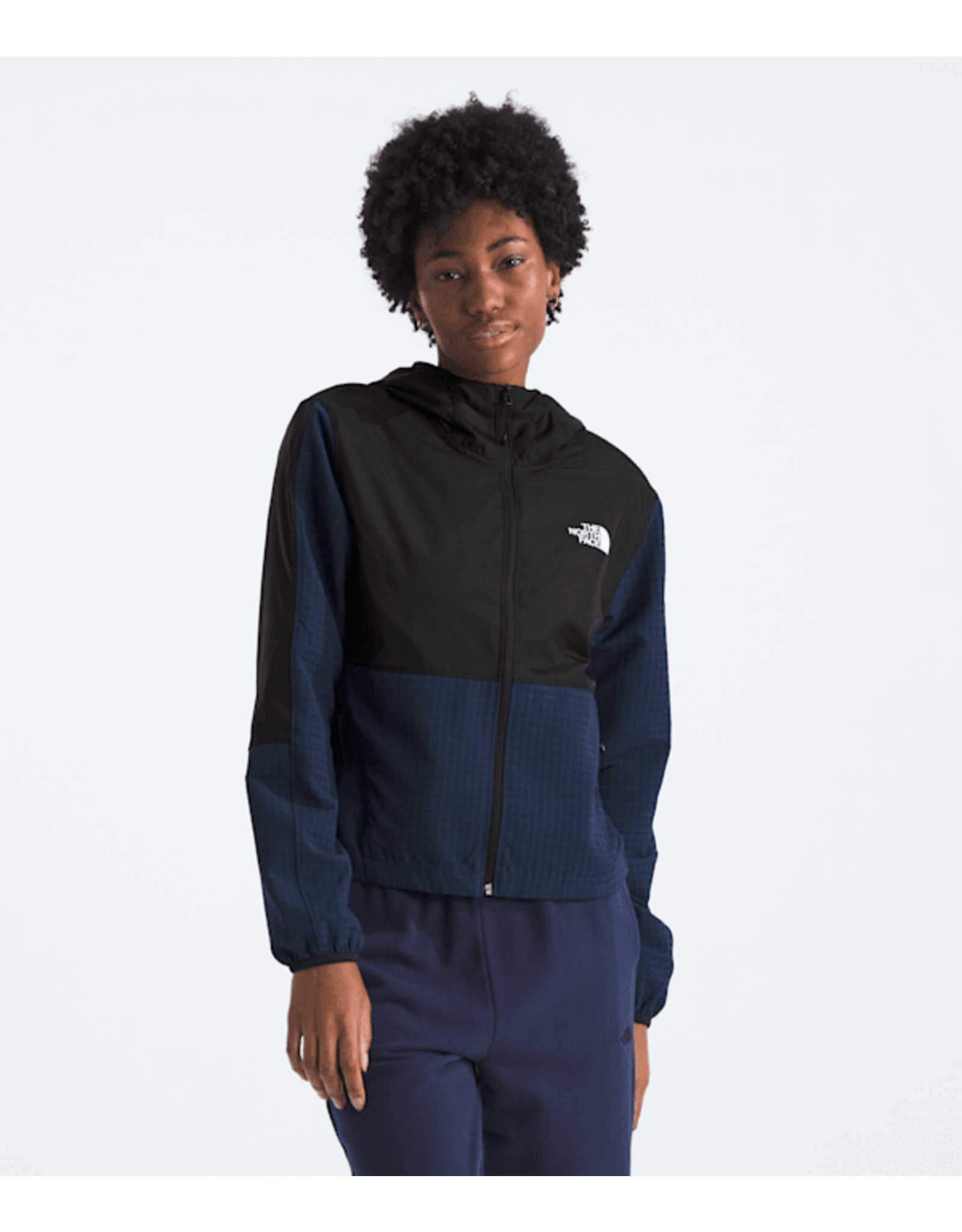 THE NORTH FACE WOMEN'S TEKWARE GRID HYBRID FULL ZIP JACKET