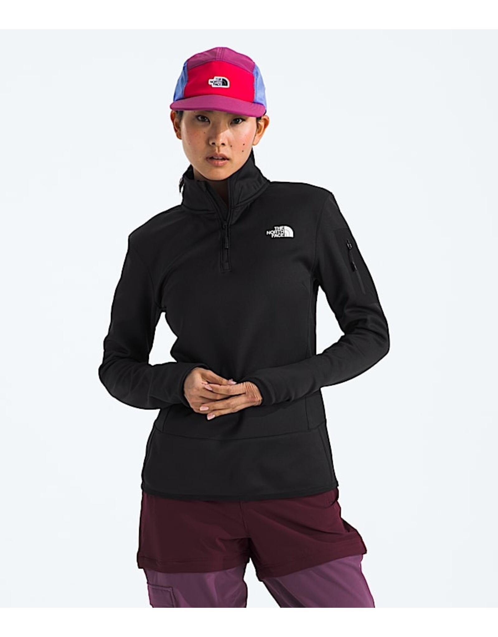 THE NORTH FACE WOMEN'S MISTYESCAPE ¼ ZIP FLEECE