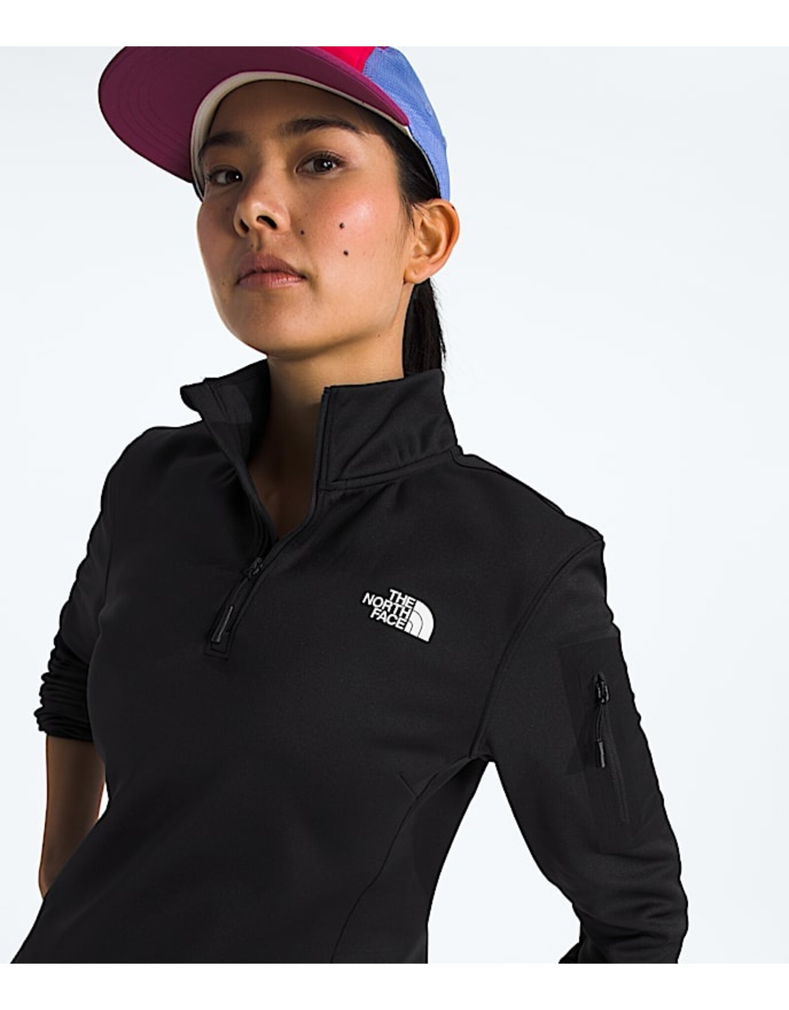 THE NORTH FACE WOMEN'S MISTYESCAPE ¼ ZIP FLEECE