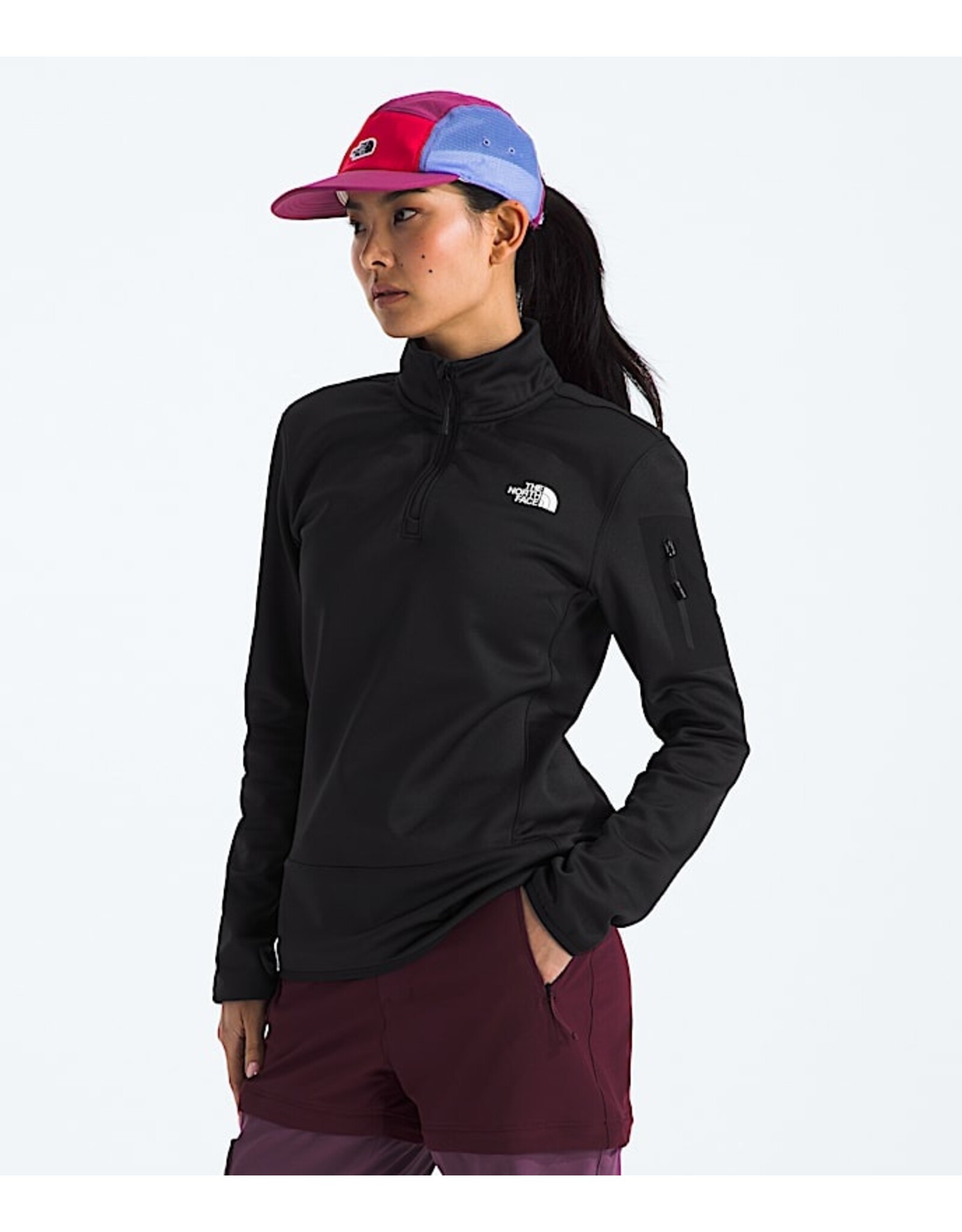 THE NORTH FACE WOMEN'S MISTYESCAPE ¼ ZIP FLEECE