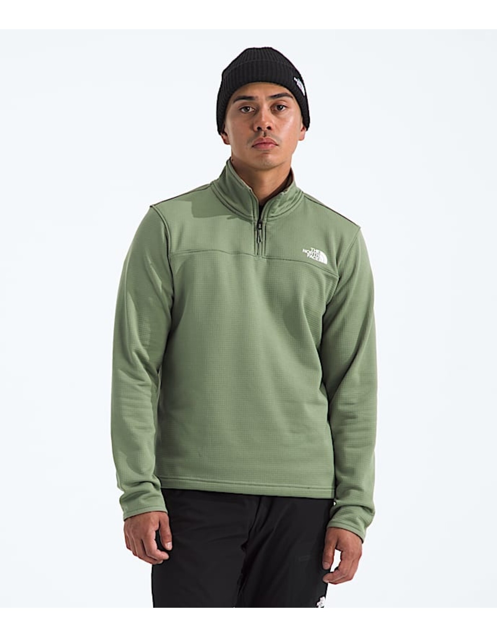 THE NORTH FACE MEN'S CEDAR TRAIL GRID FLEECE ¼ ZIP