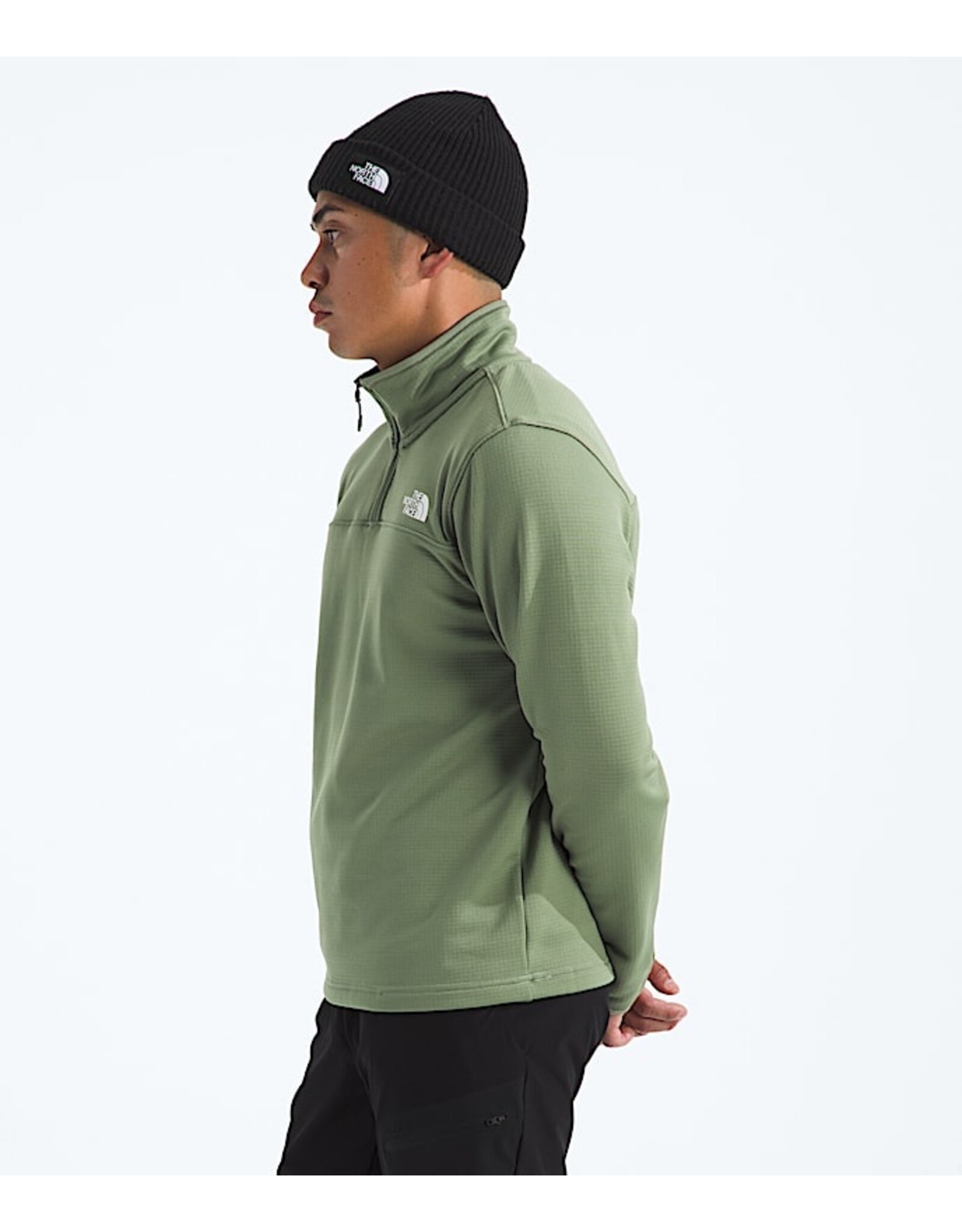 THE NORTH FACE MEN'S CEDAR TRAIL GRID FLEECE ¼ ZIP