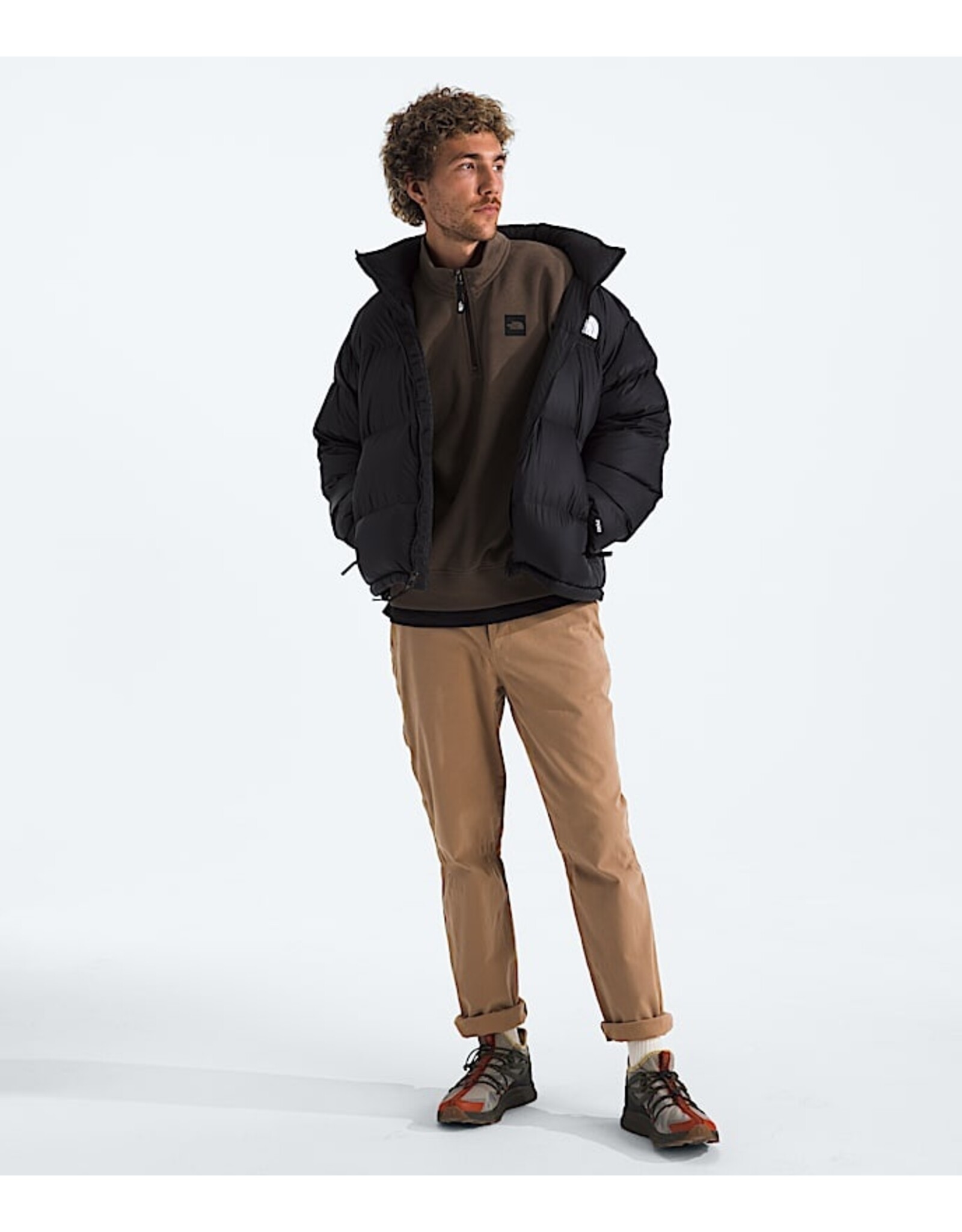 THE NORTH FACE MEN'S BOX HALF DOME ¼ ZIP