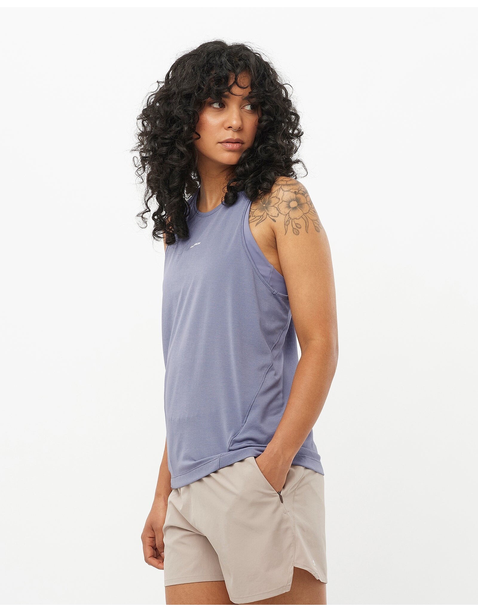 SALOMON WOMEN SHKOUT CORE TANK