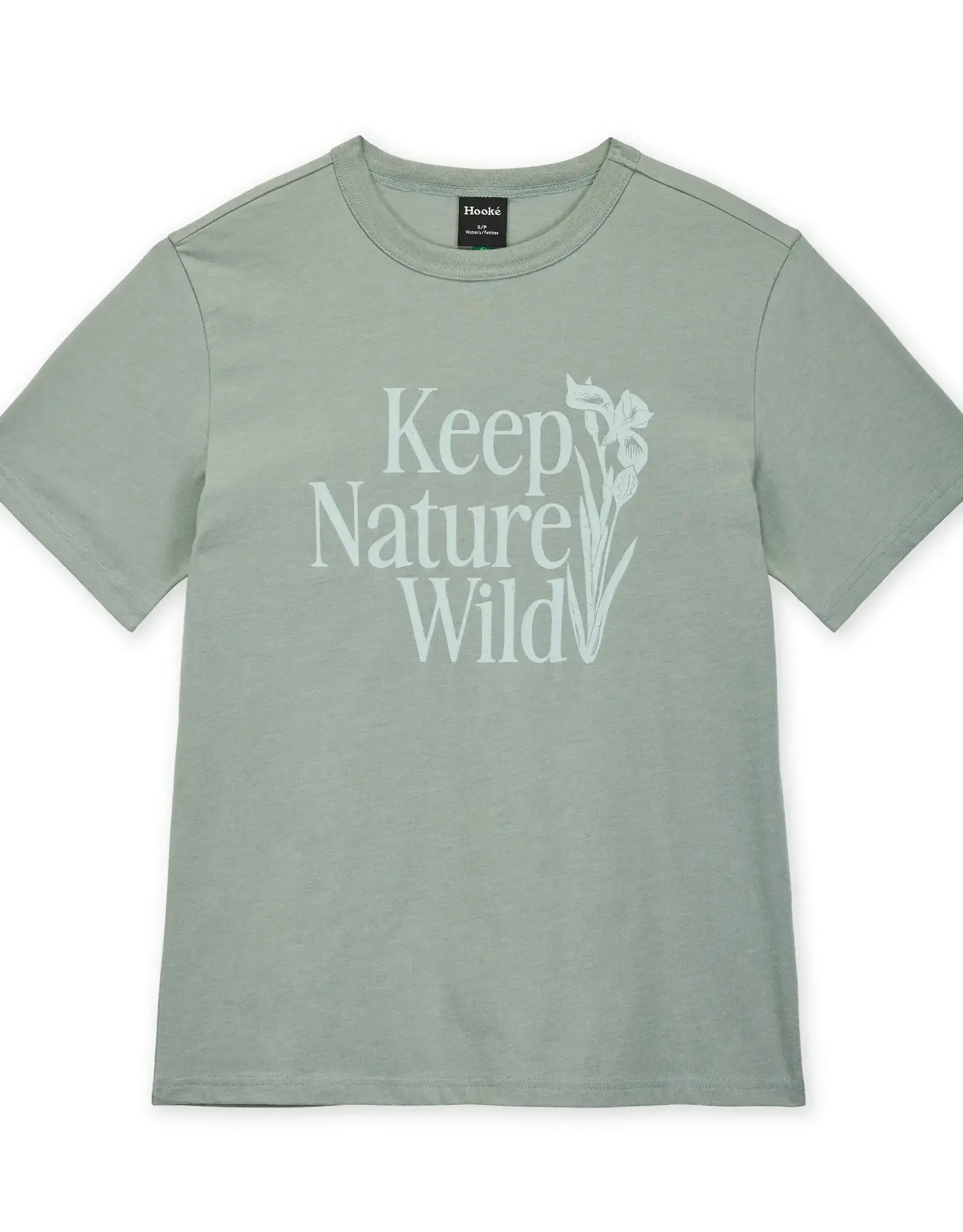 HOOKE WOMEN KEEP NATURE WILD TEE