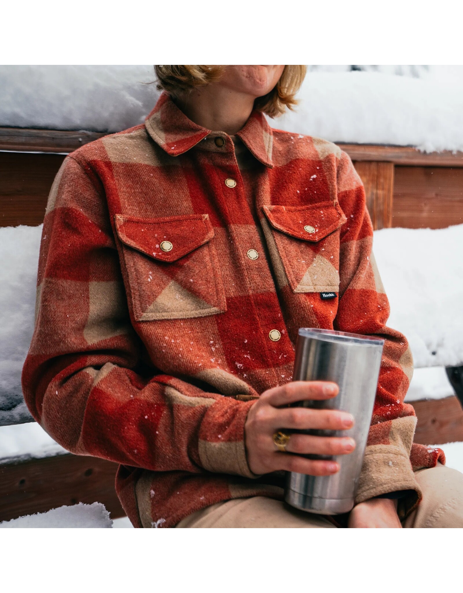 HOOKE WOMEN CANADIAN OVERSHIRT