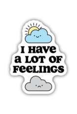 NORTHWEST I HAVE A LOT OF FEELINGS STICKER