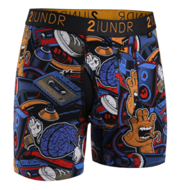 2UNDER SWING SHIFT BOXER BRIEF 6" PRINTS