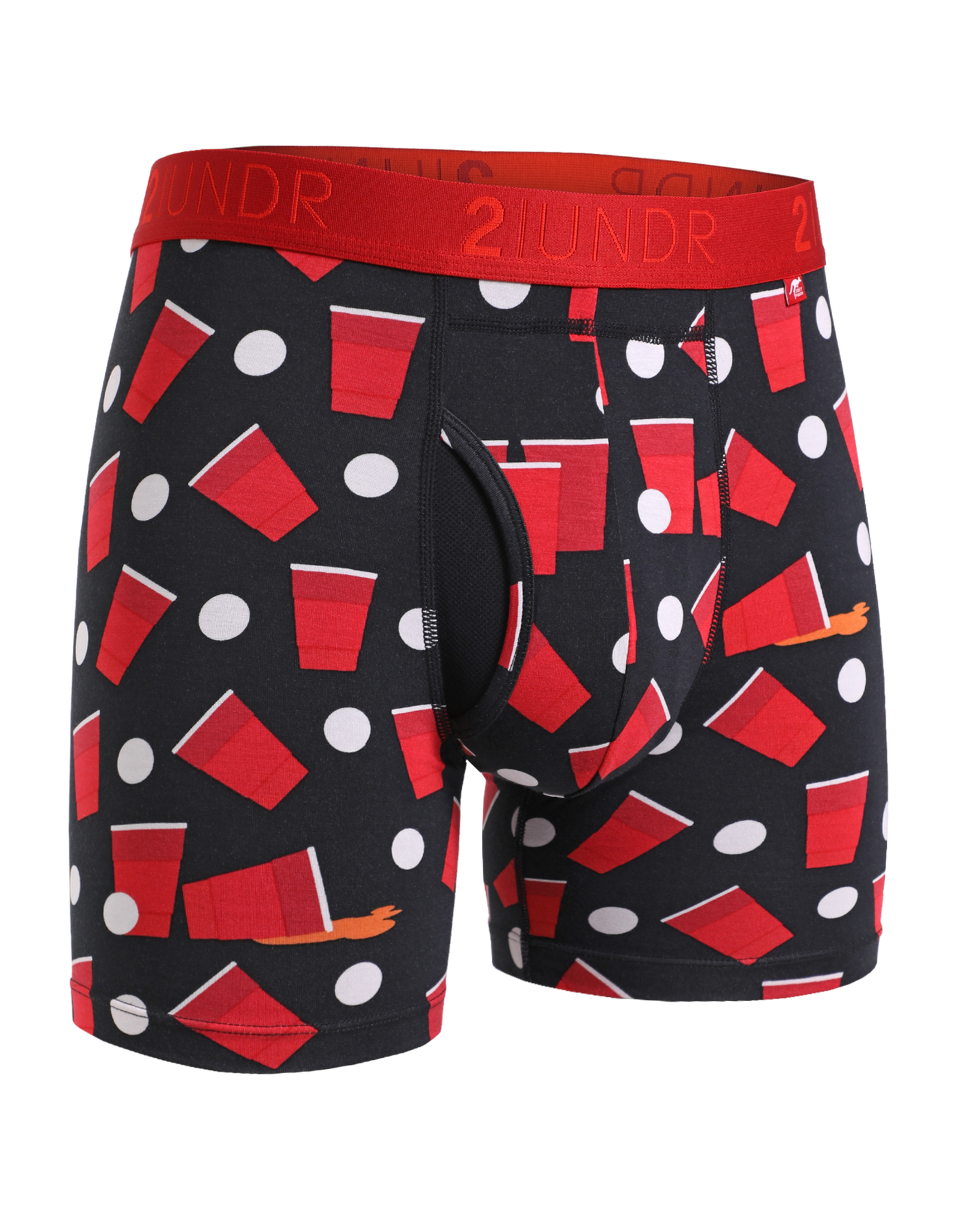 2UNDER SWING SHIFT BOXER BRIEF 6" PRINTS