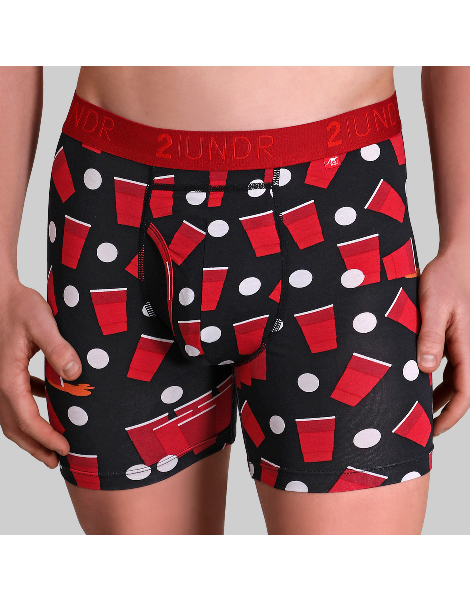 2UNDER SWING SHIFT BOXER BRIEF 6" PRINTS