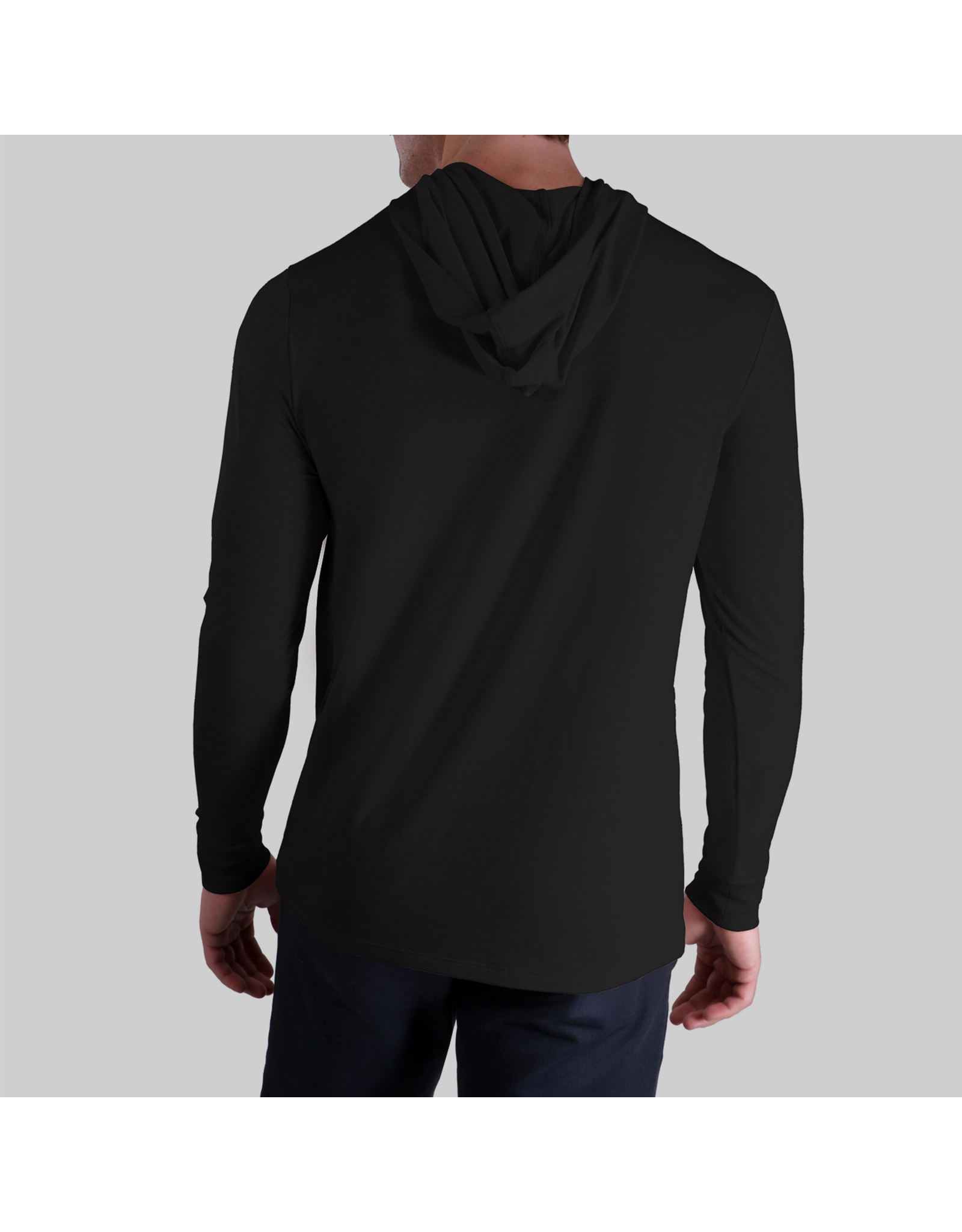 2UNDER 2UNDR All Day LS Hooded Tee