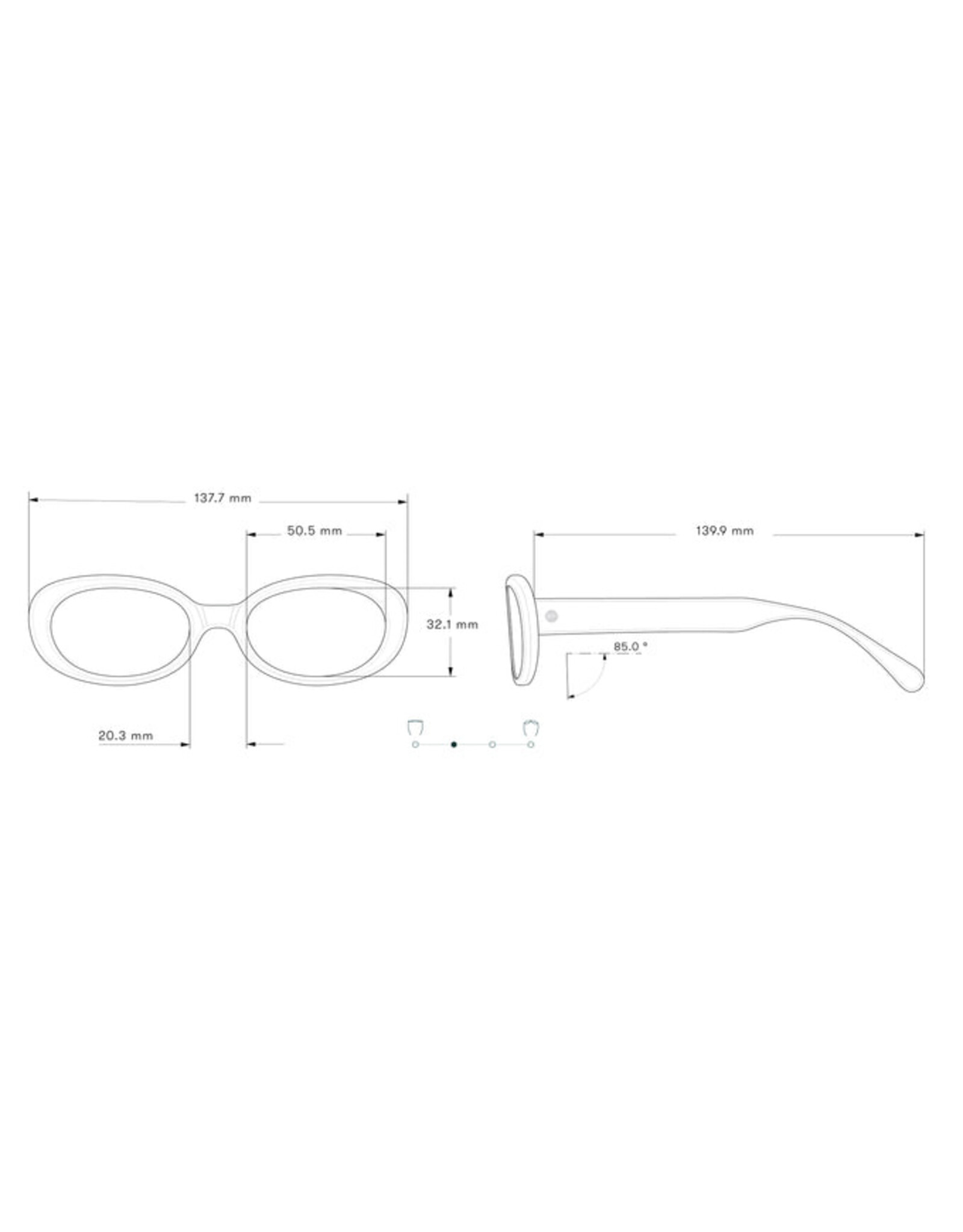BIANCA GRASS TERRA FADE SUNGLASS