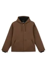 HOOKE MENS HOODED PILE WORK JACKET
