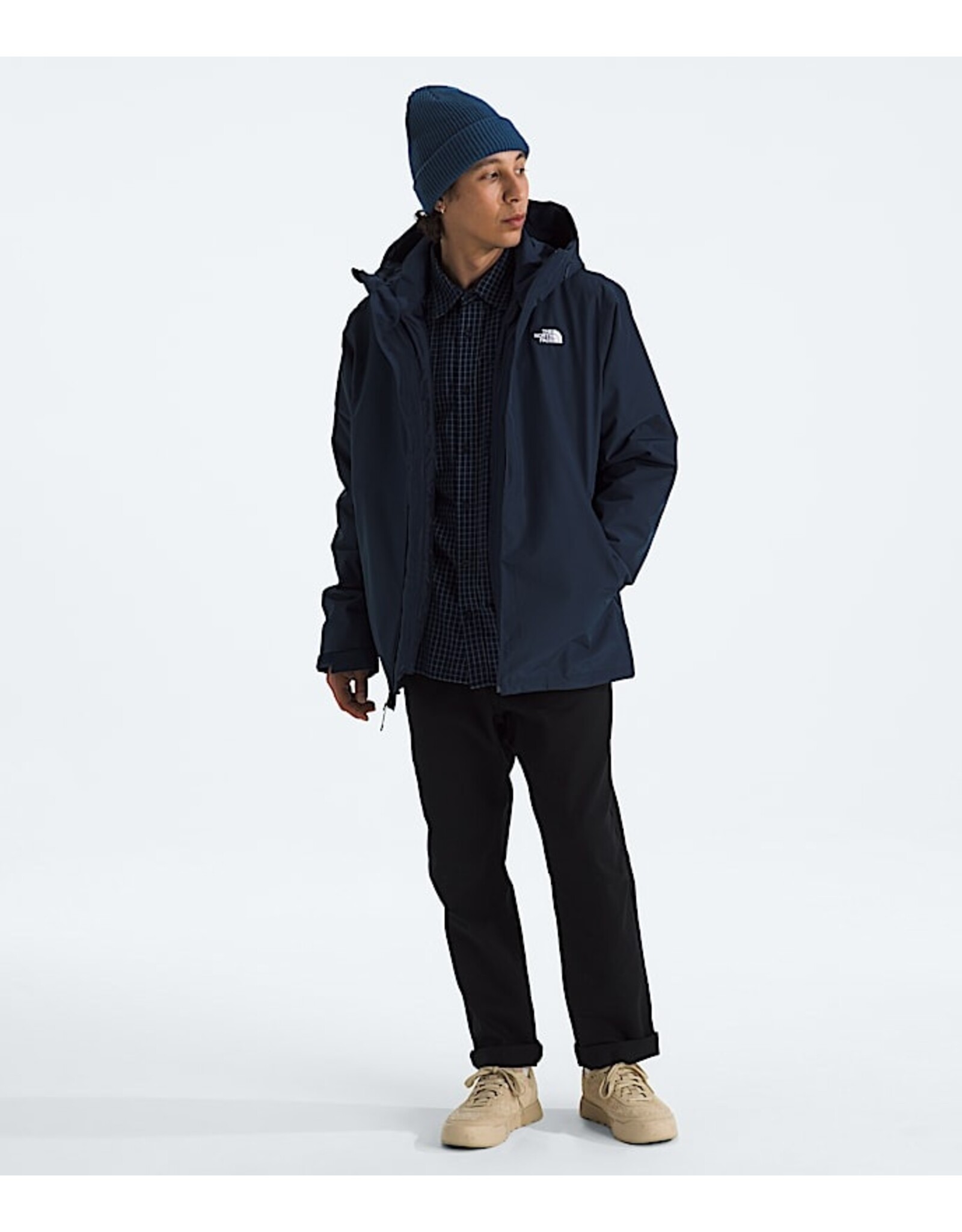 THE NORTH FACE MEN CARTO MONO TRICLIMATE HOODED JACKET