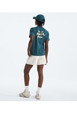 THE NORTH FACE WOMEN EVOLUTION FLORAL CLOUD S/S TEE