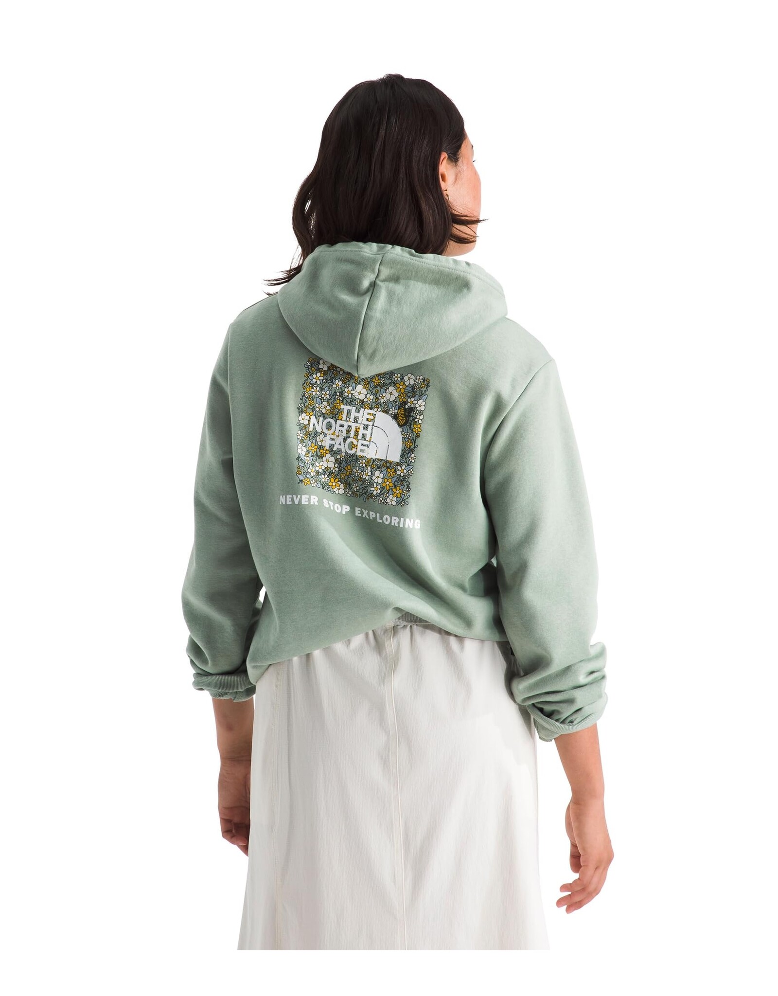 THE NORTH FACE WOMEN EVOLUTION FLORAL BOX NSE HOODIE