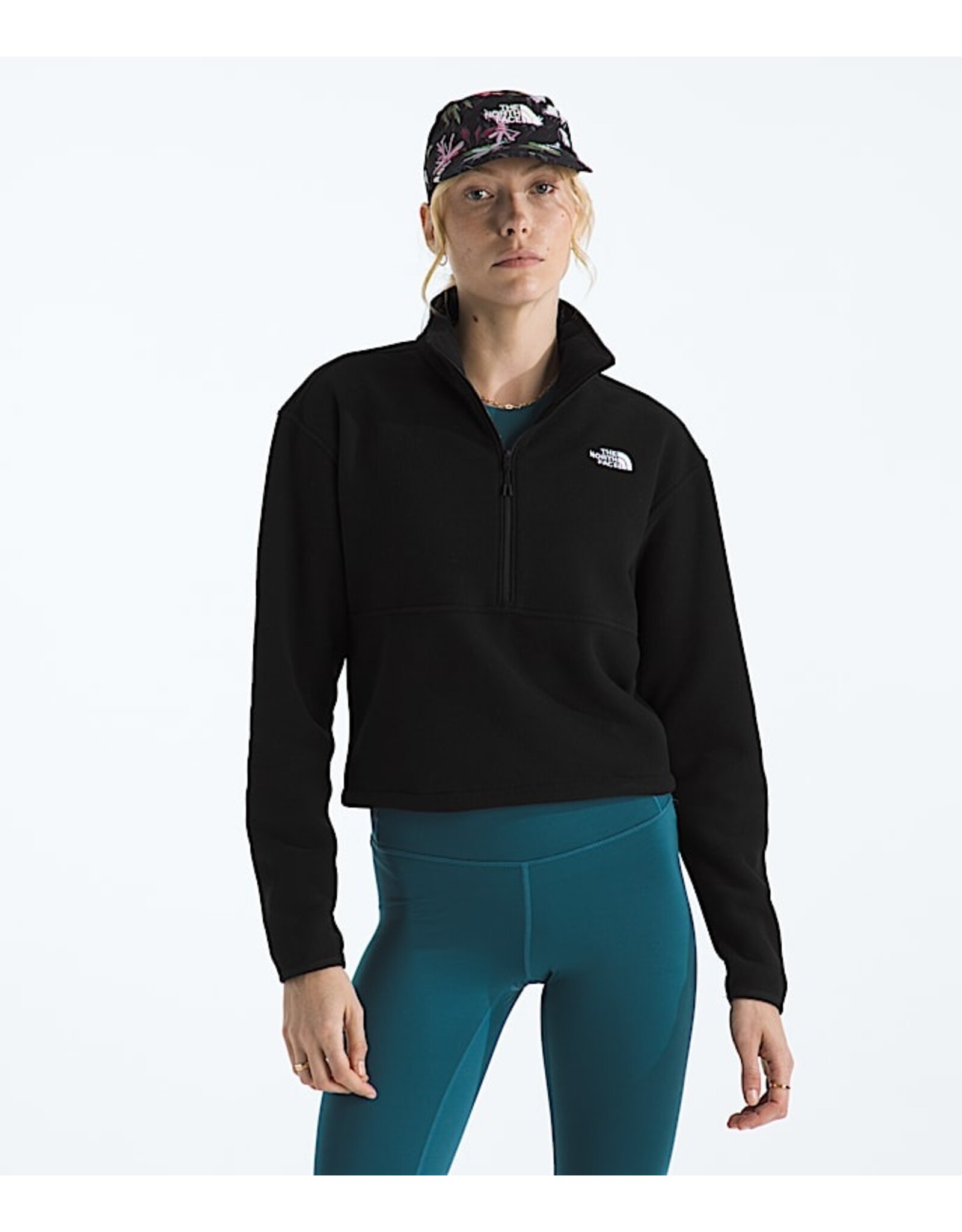 THE NORTH FACE WOMEN GLACIER FLEECE ½ ZIP SHORT JACKET
