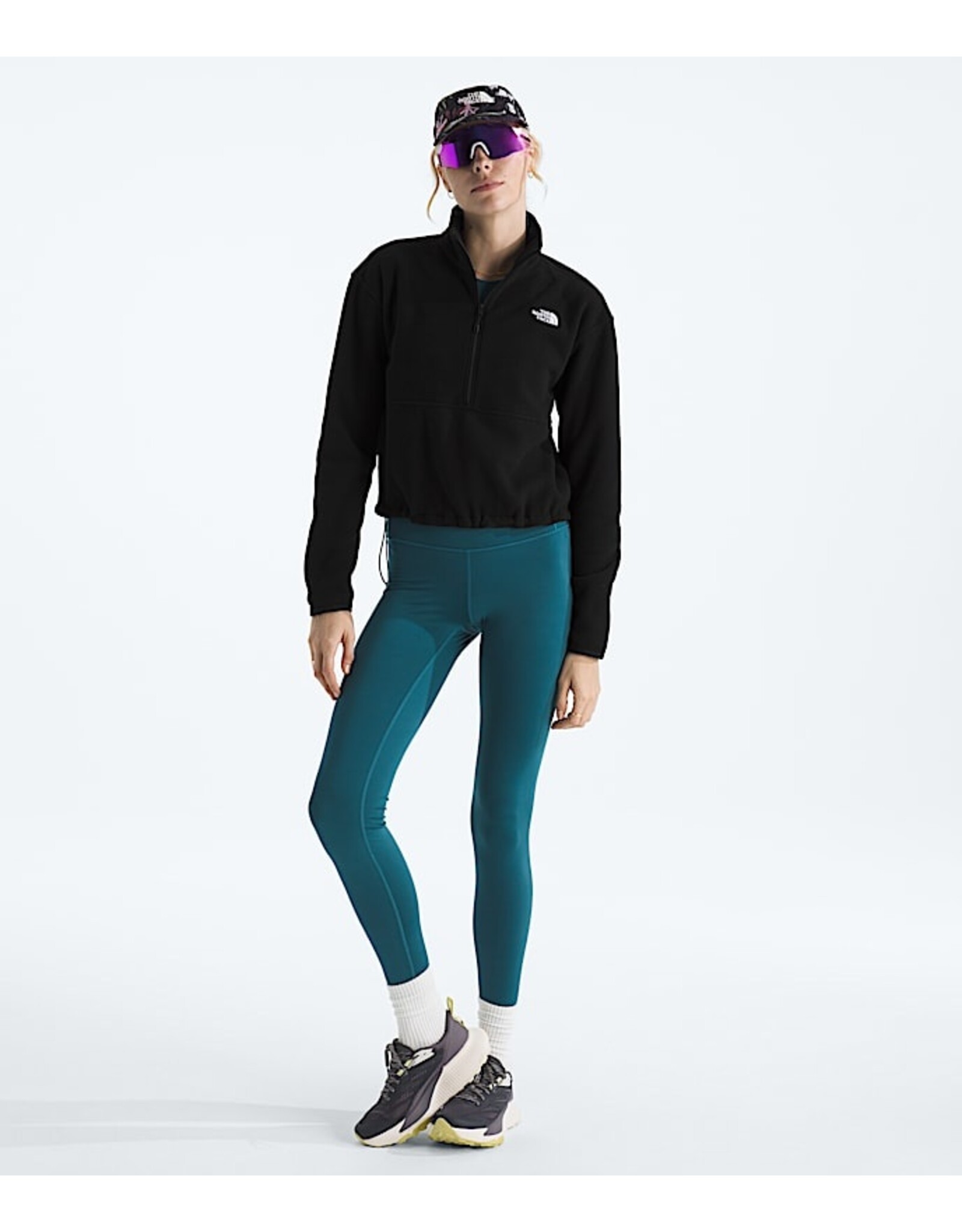 THE NORTH FACE WOMEN GLACIER FLEECE ½ ZIP SHORT JACKET