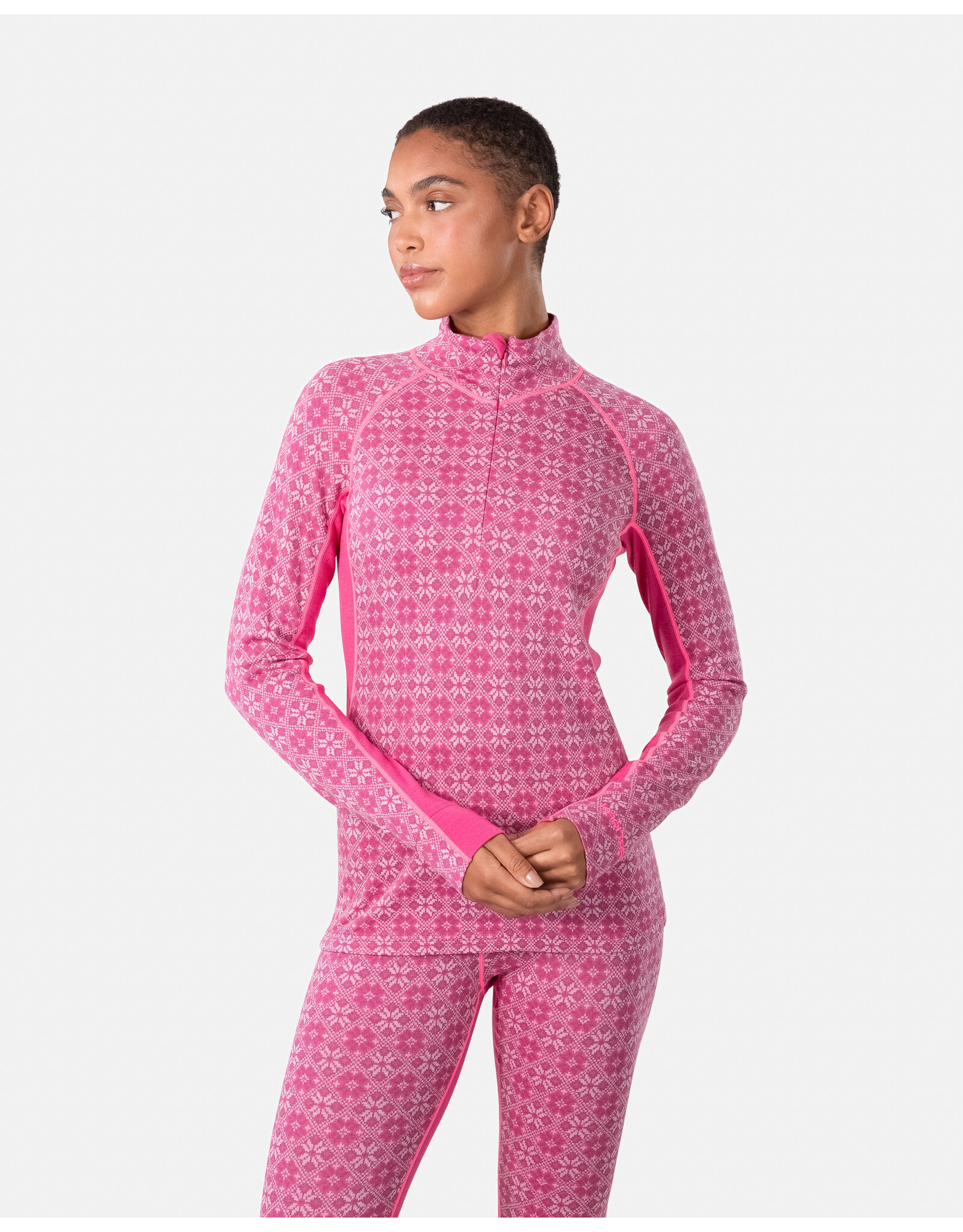 KARI TRAA WOMEN ROSE HALF ZIP BASELAYER TOP