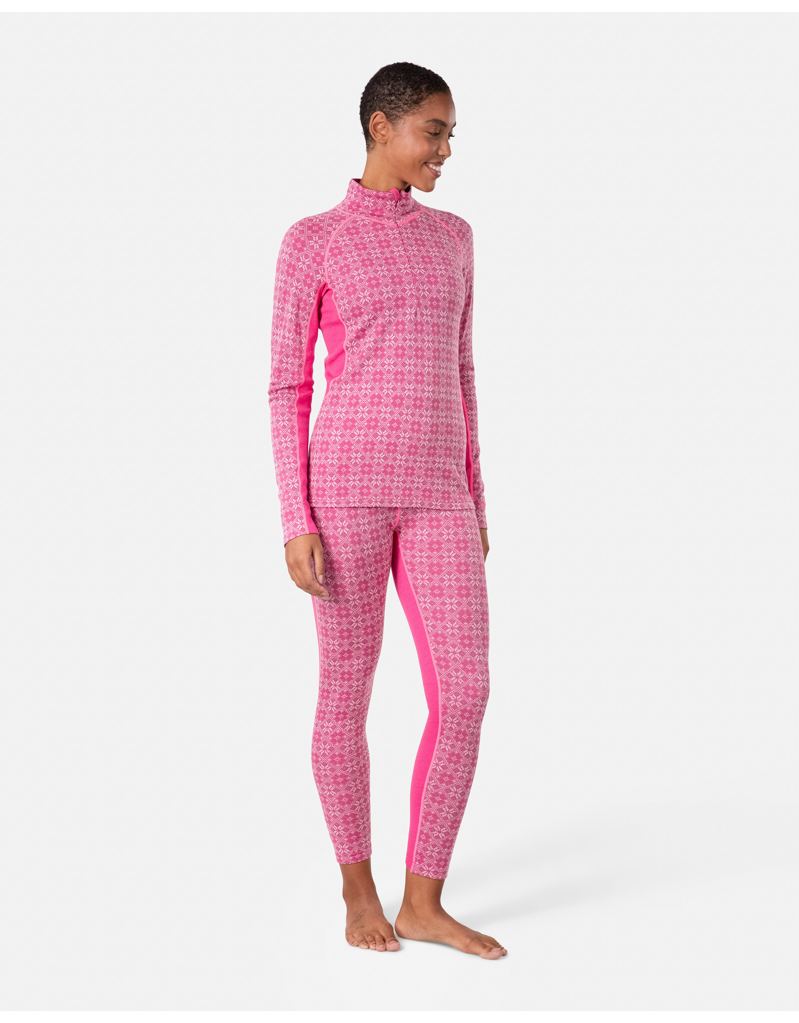 KARI TRAA WOMEN ROSE HALF ZIP BASELAYER TOP