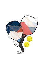 GSI OUTDOORS WOOD PICKLEBALL SET