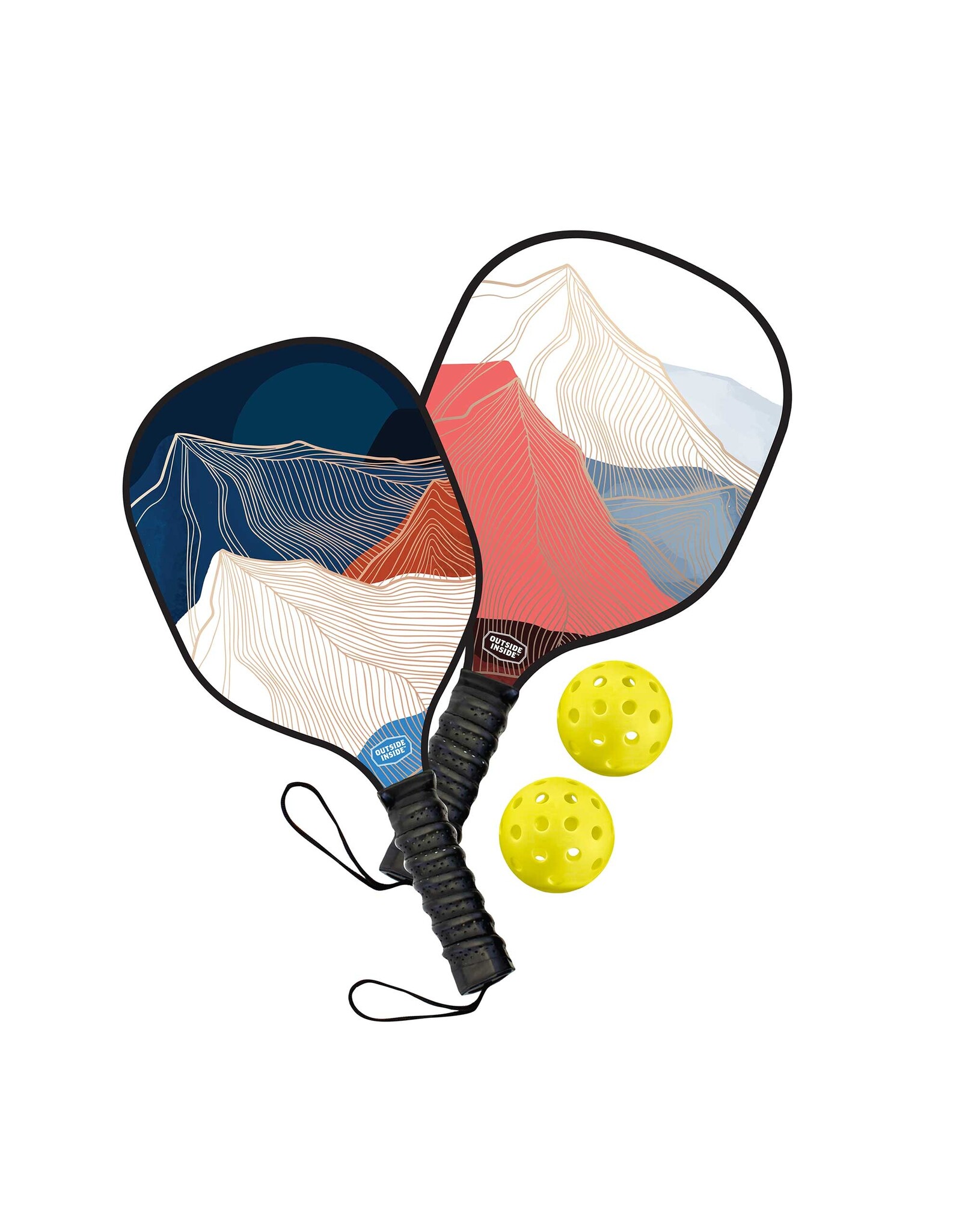 GSI OUTDOORS WOOD PICKLEBALL SET