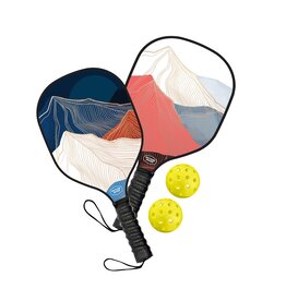 GSI OUTDOORS WOOD PICKLEBALL SET