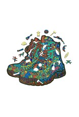 GSI OUTDOORS HIKING BOOTS WOOD PUZZLE