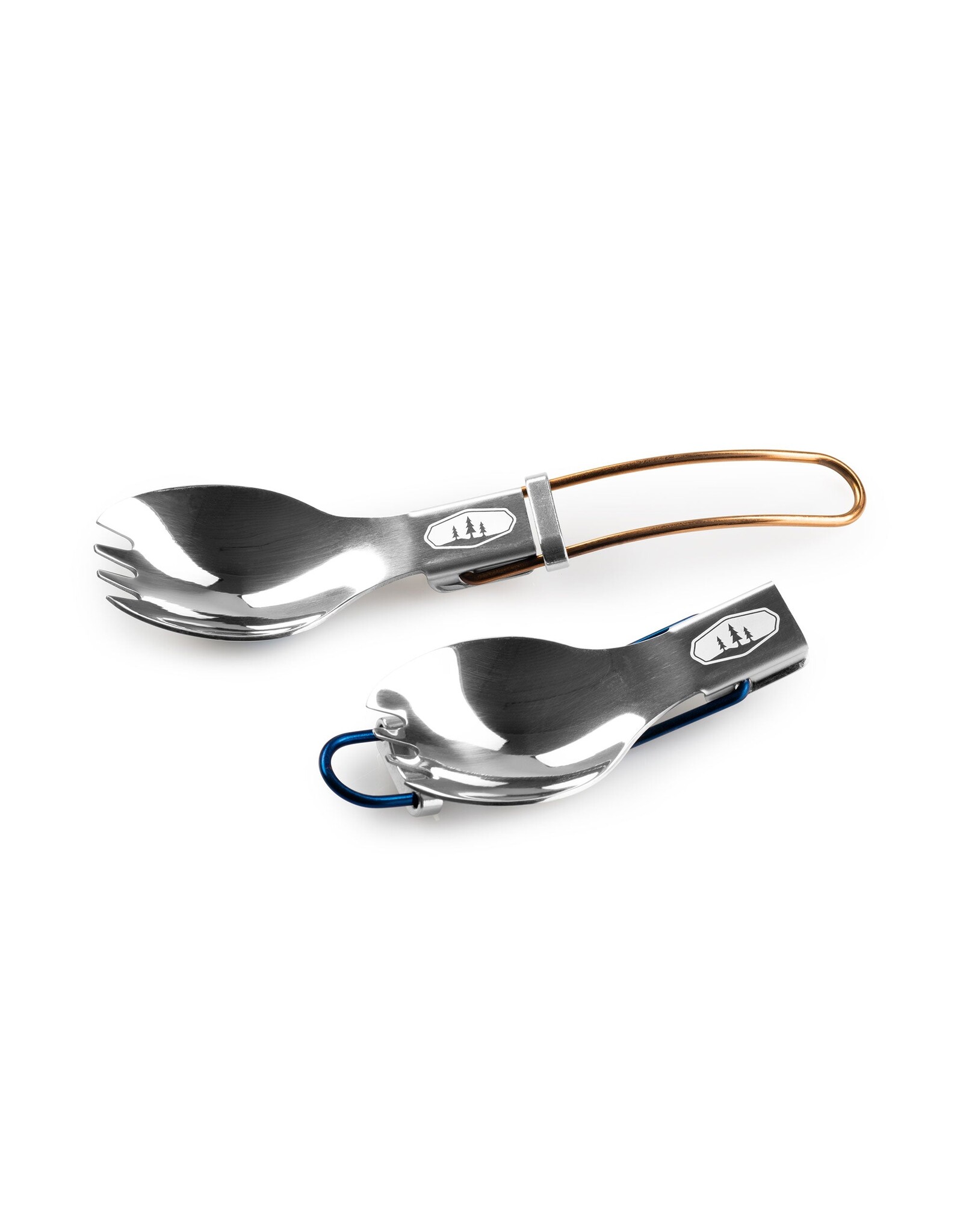 GSI OUTDOORS GLACIER FOLDING SPORK BLUE
