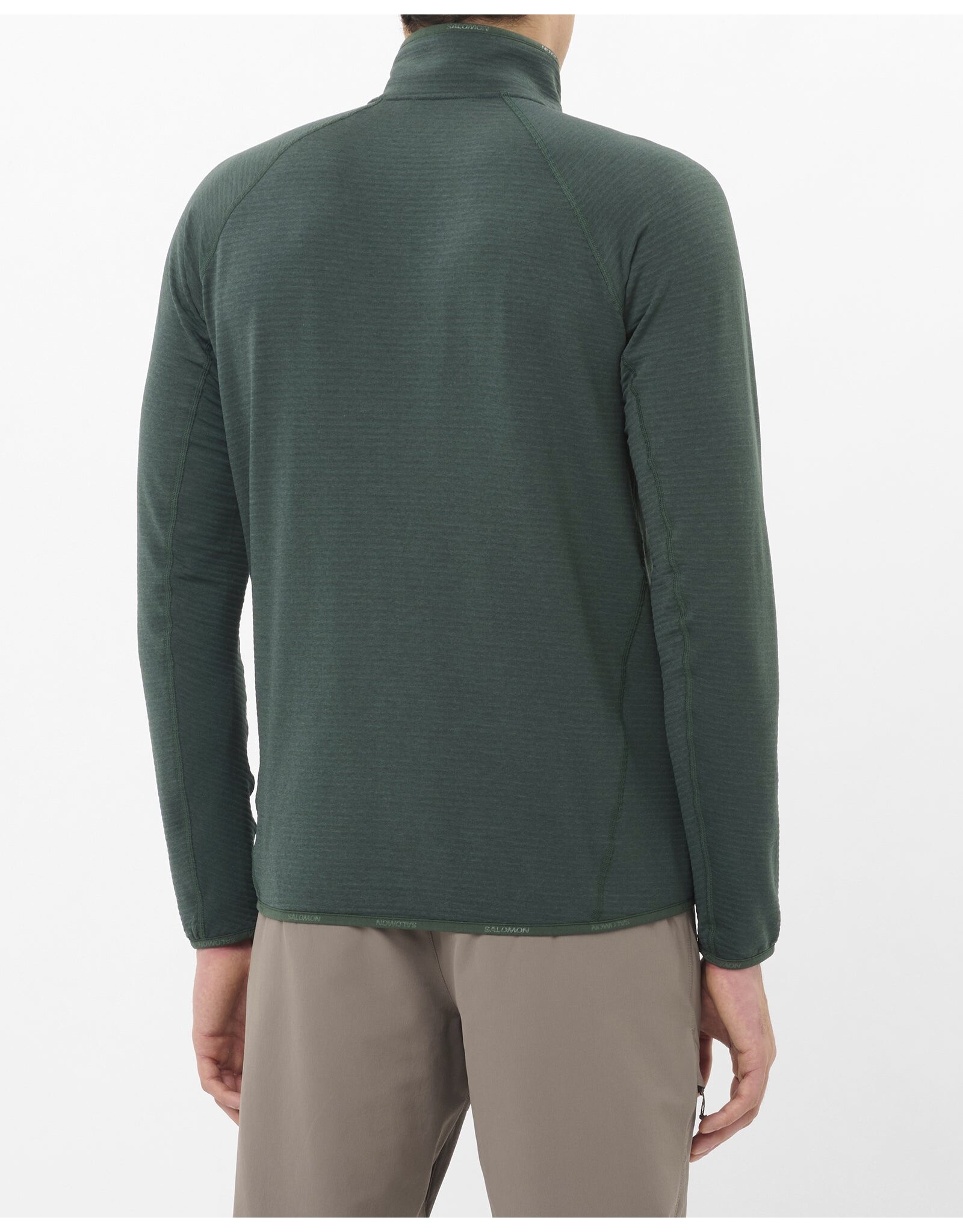 SALOMON MEN ESSENTIAL LIGHTWARM FZ TOP
