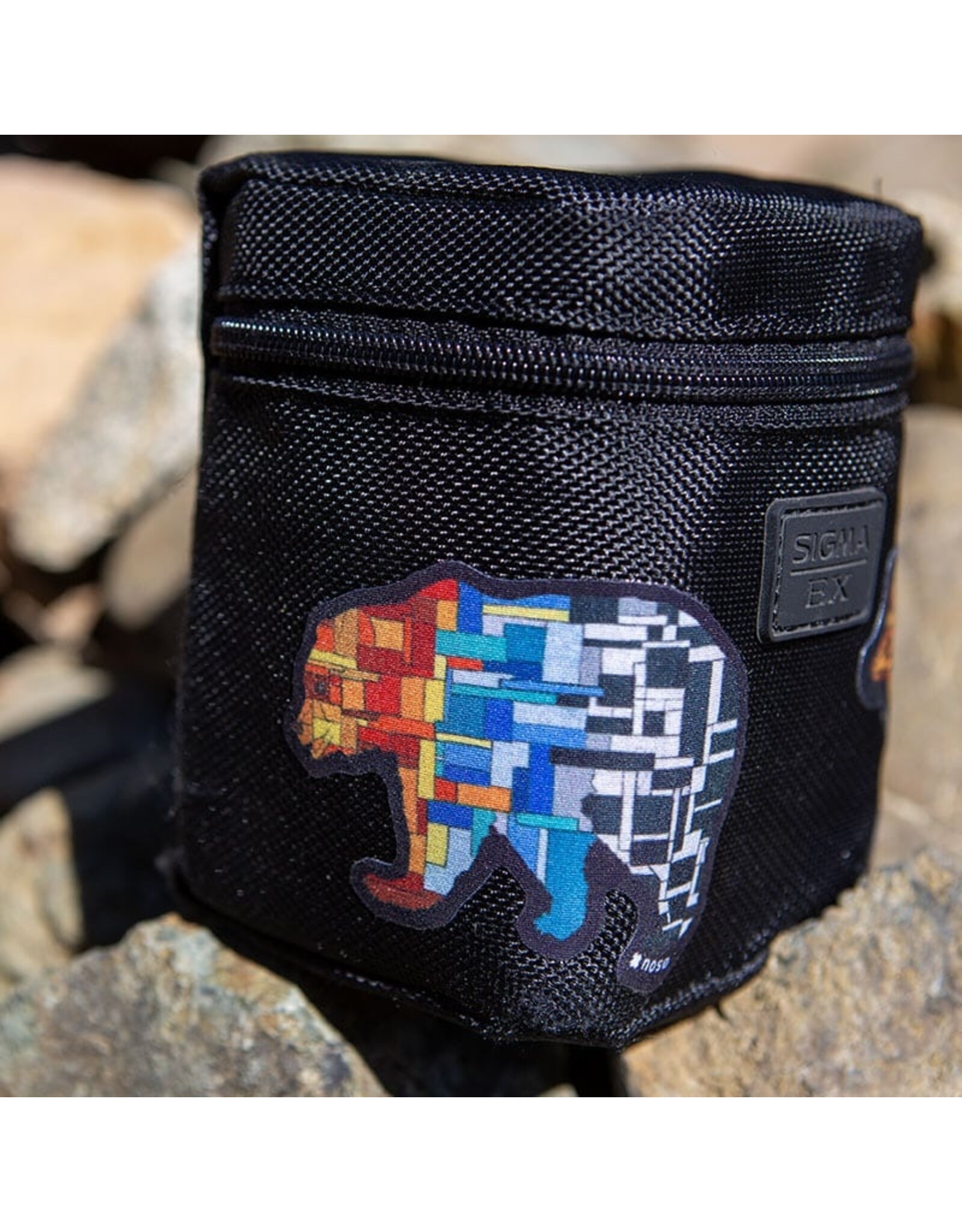 NOSO NOSO STAINED GLASS BEAR JONES