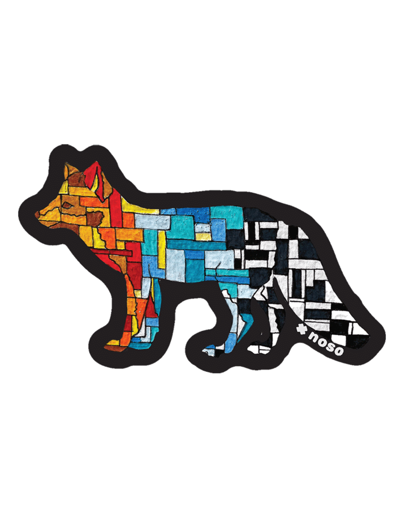 NOSO NOSO STAINED GLASS FOX JONES