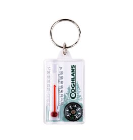 COGHLAN'S THERMOMETER & COMPASS KEY RING