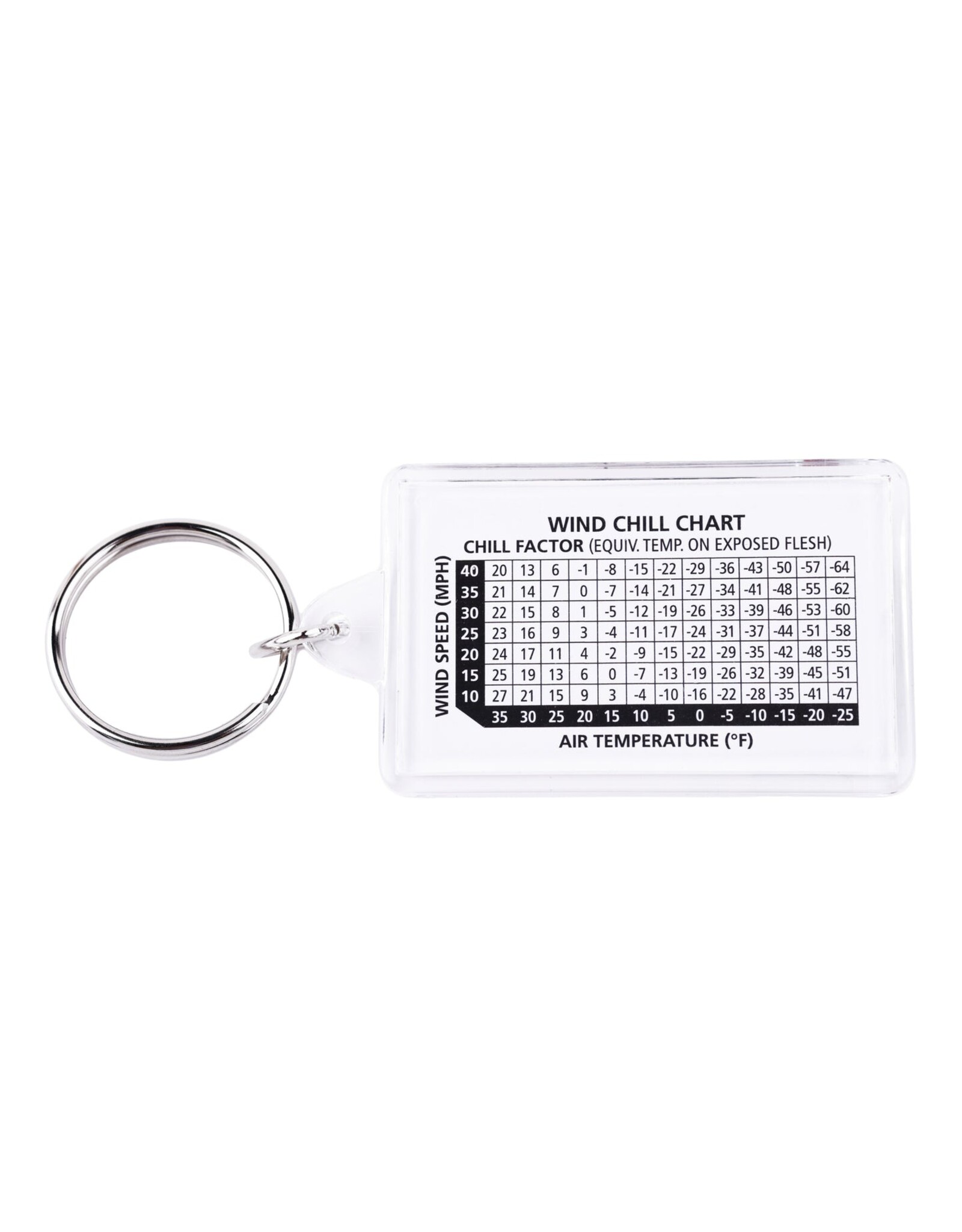 COGHLAN'S THERMOMETER & COMPASS KEY RING