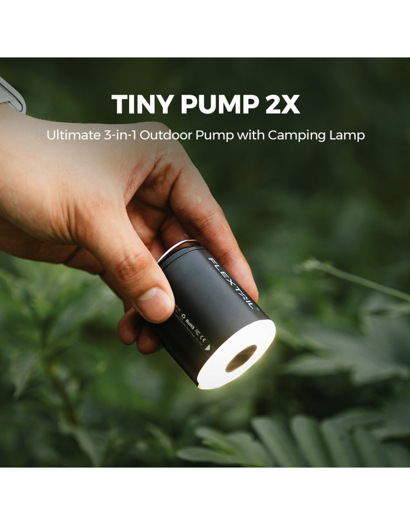 Flextail FLEXTAIL TINY PUMP 2X - WHITE